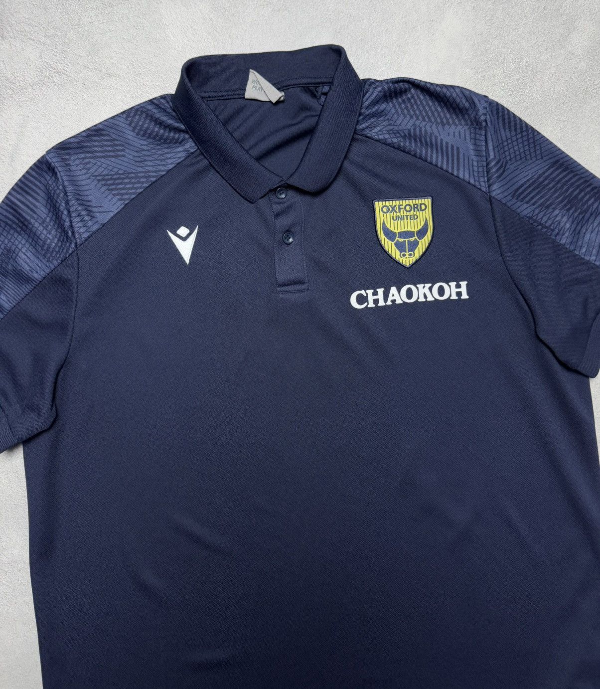 Macron Oxford United 2022 2023 Football Soccer Polo Shirt Macron Size US XL / EU 56 / 4 - 3 Thumbnail