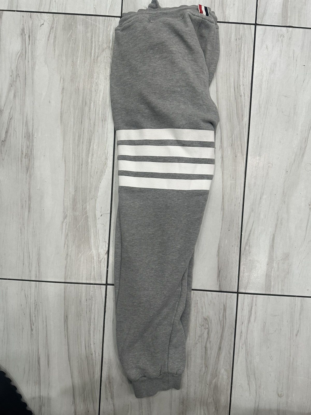 Thom Browne Thom Browne Classic 4-Bar Sweatpants Size US 30 / EU 46 - 4 Thumbnail