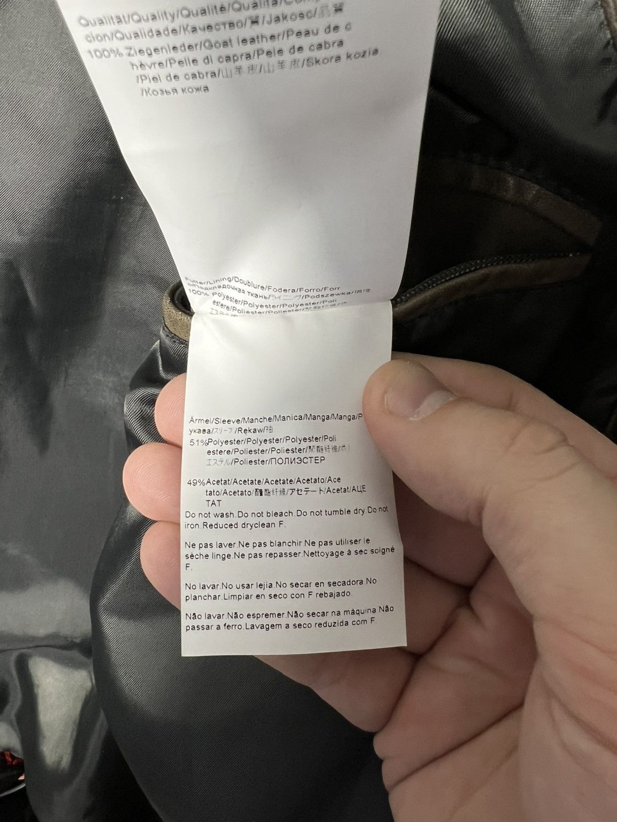 Hugo Boss 🧥 HUGO BOSS Genuine Leather Jacket – Size IT 48 M Size US M / EU 48-50 / 2 - 19 Thumbnail