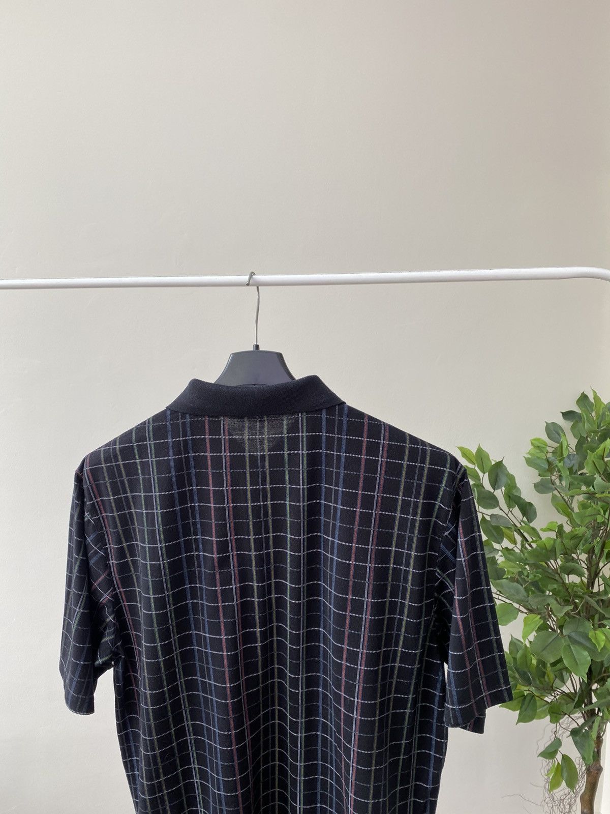 Burberry × Designer × Vintage Vintage Burberry Pringle Plaid Polo T-Shirt Size US XL / EU 56 / 4 - 8 Thumbnail