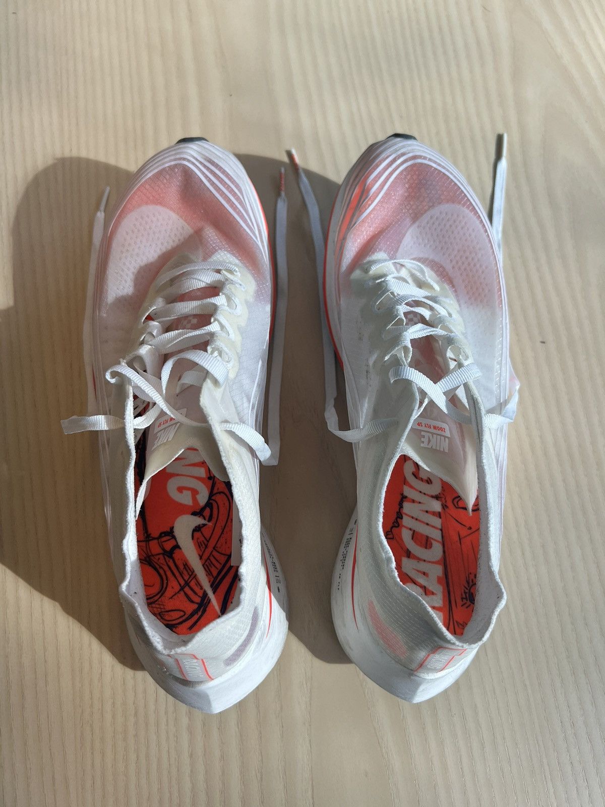 image of Nike Zoom Fly Sp ‘Breaking2’ Shoes in Red, Men's (Size 10.5)