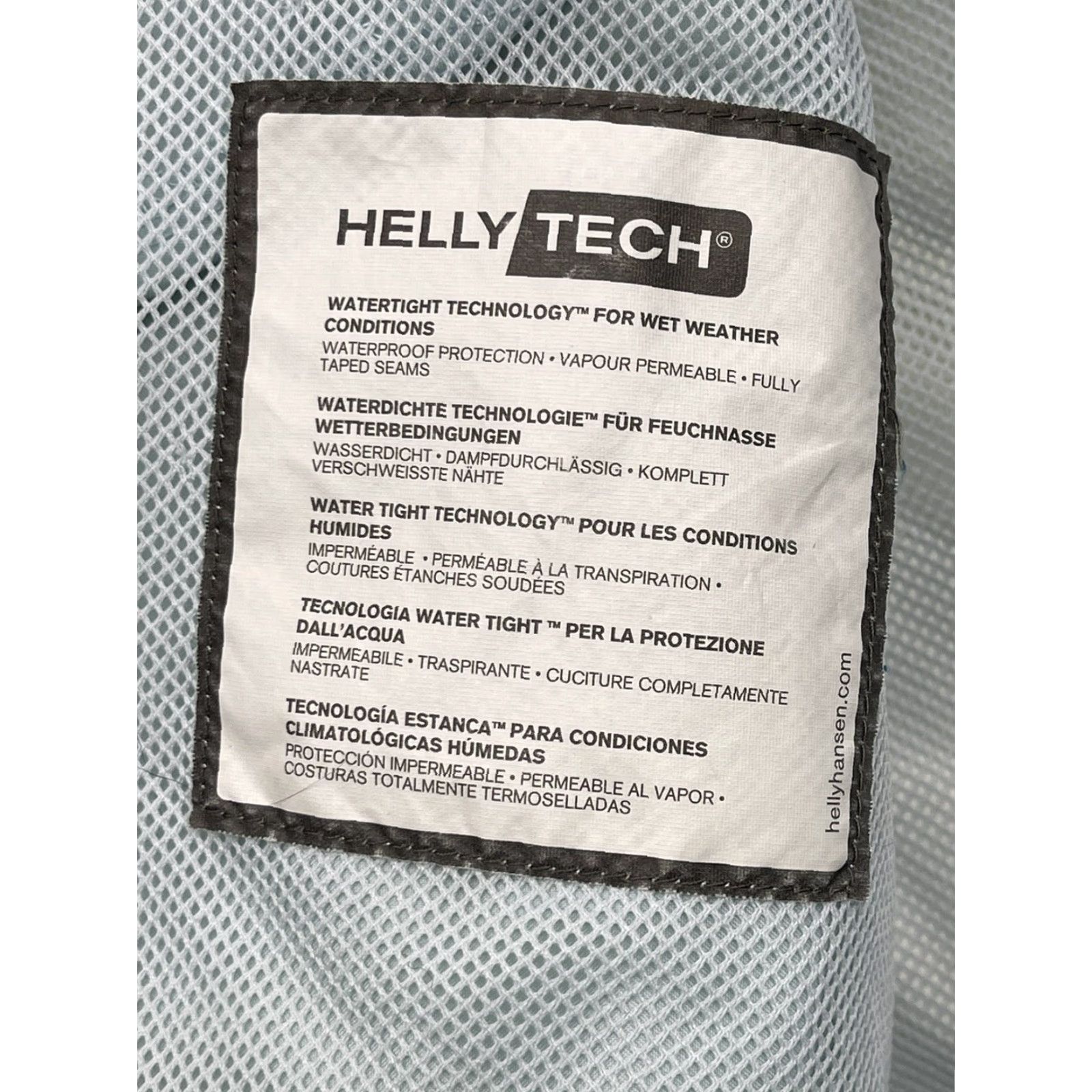 Helly Hansen Helly Hansen Womens Jacket Ski Waterproof Helly Tech OUTDOOR SNOWBOARD Ski Jacket M Blue Size M / US 6-8 / IT 42-44 - 3 Thumbnail