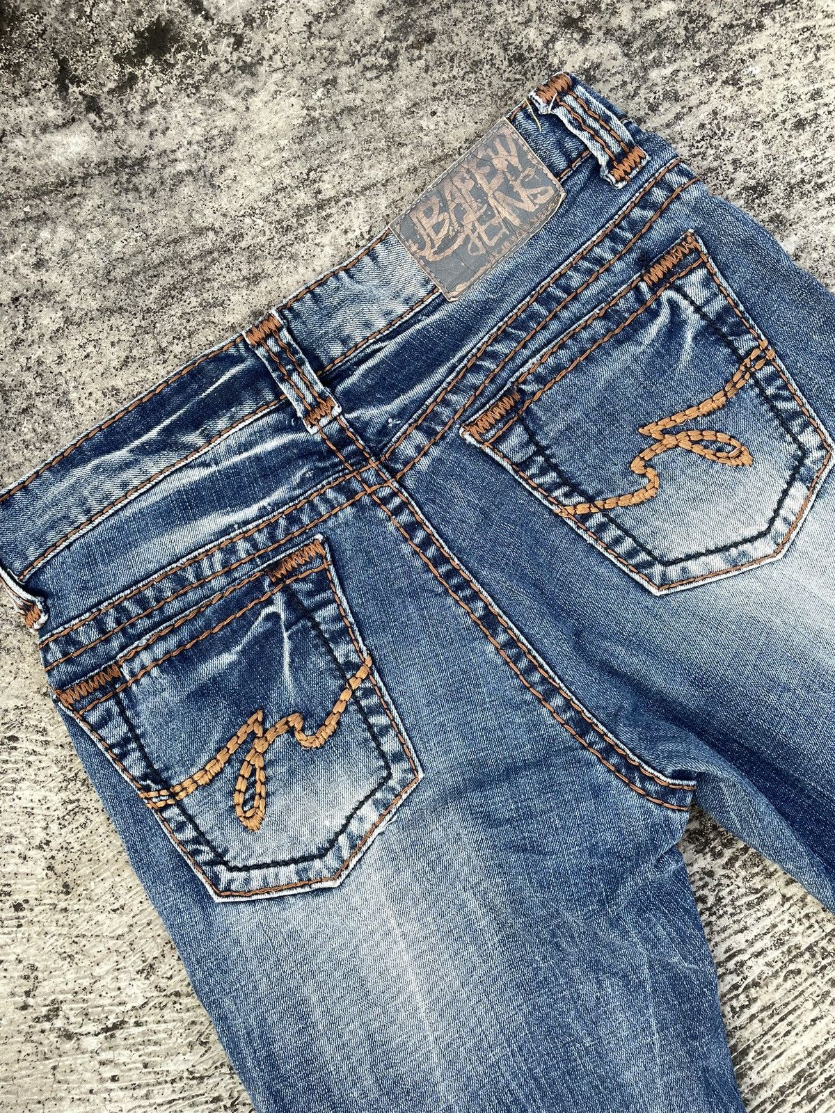 Japanese Brand Jambange faded jeans Size 26" / US 2 / IT 38 - 18 Thumbnail