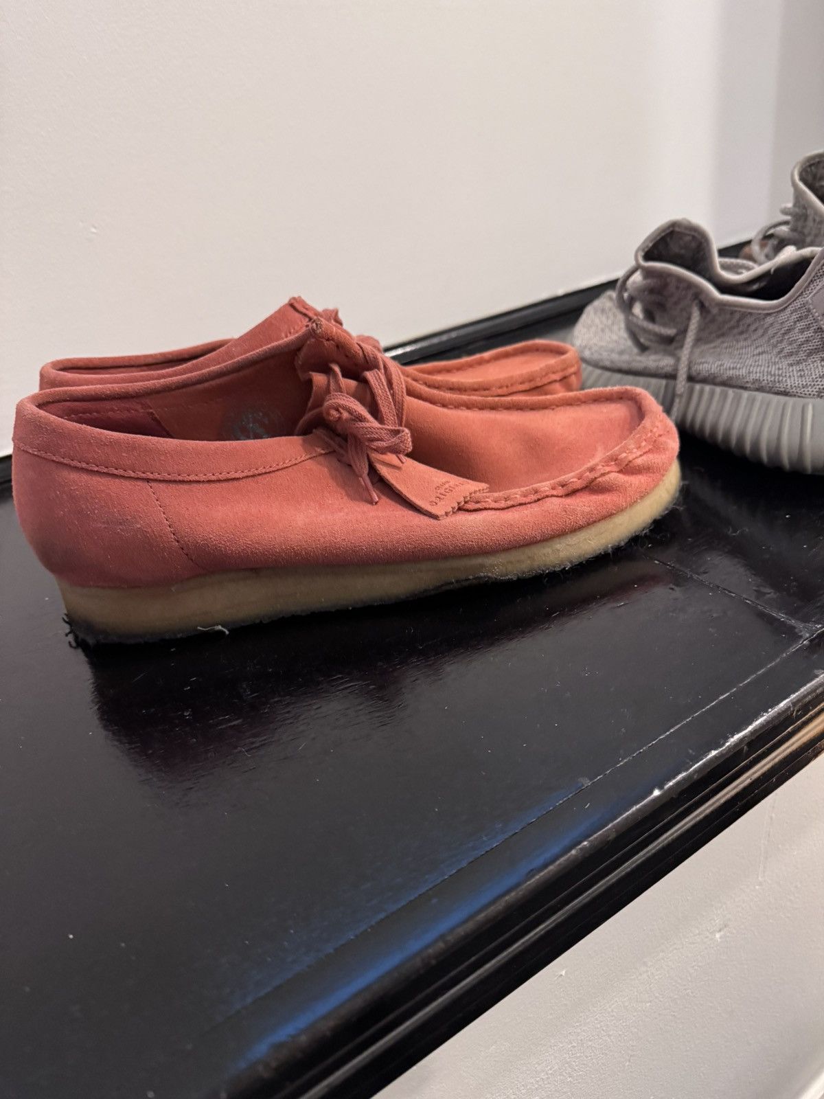 Clarks Clarks Wallabees - Pink Size 12 Size US 12 / EU 45 - 2 Thumbnail