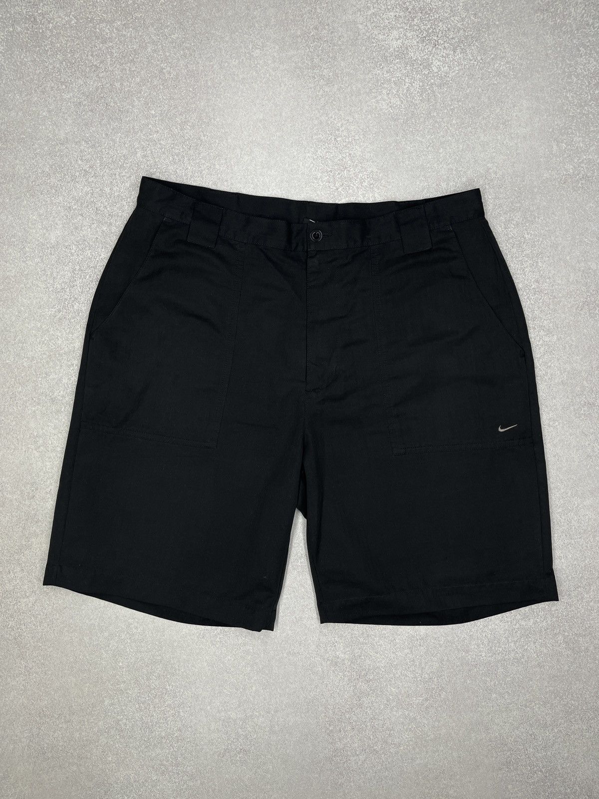 Nike Vintage Nike Golf Black Shorts Drill Y2K ACG TECH Size US 36 / EU 52 - 2 Thumbnail