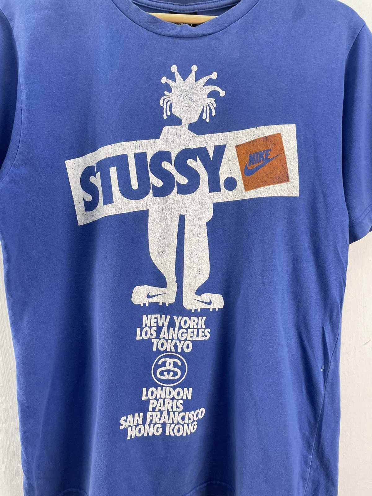 Stussy Rare Vintage Stussy Nike Tshirt Size US S / EU 44-46 / 1 - 3 Thumbnail