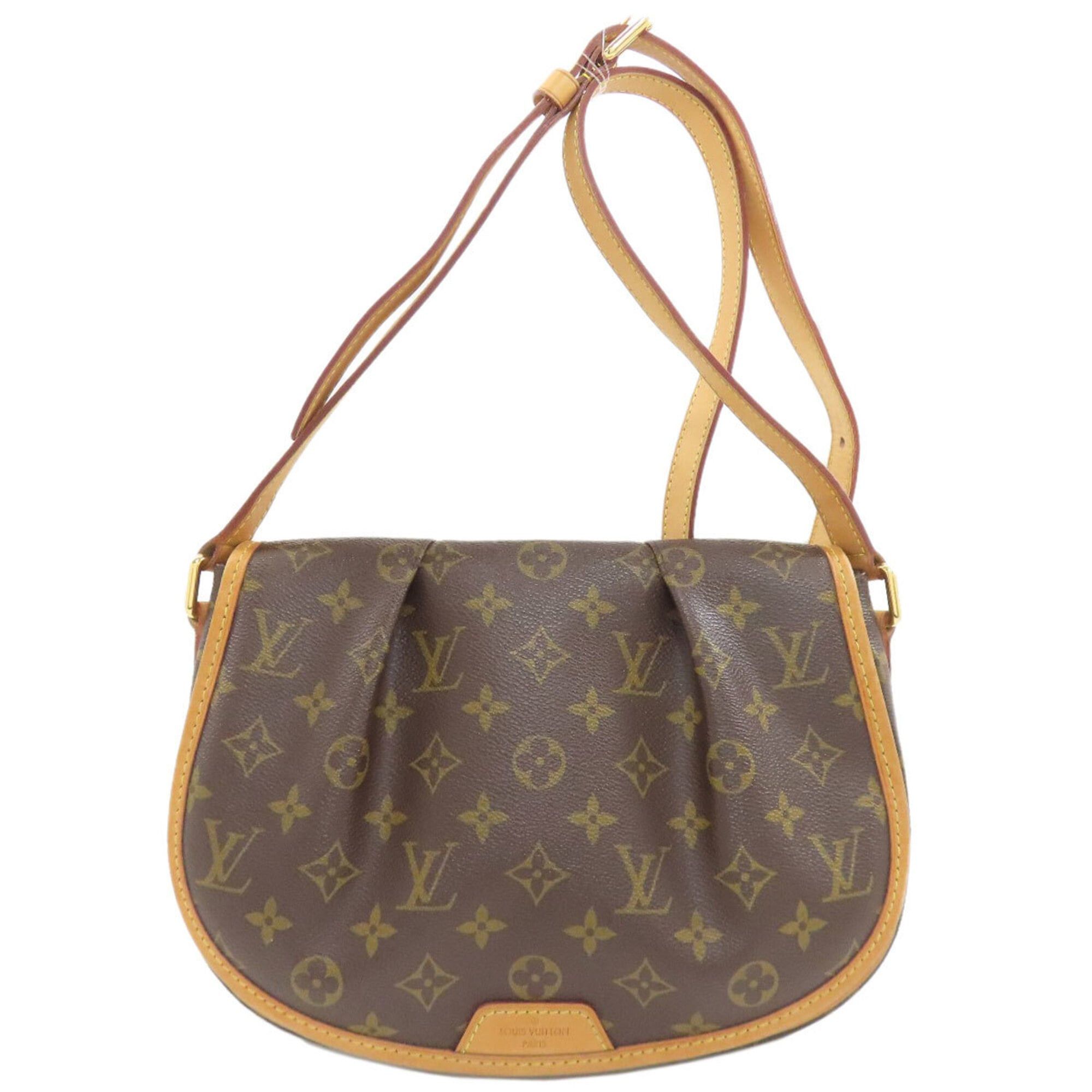 Louis Vuitton Louis Vuitton M40474 Menilmontant PM Shoulder Bag, Monogram Canvas, Women's Size ONE SIZE - 1 Thumbnail
