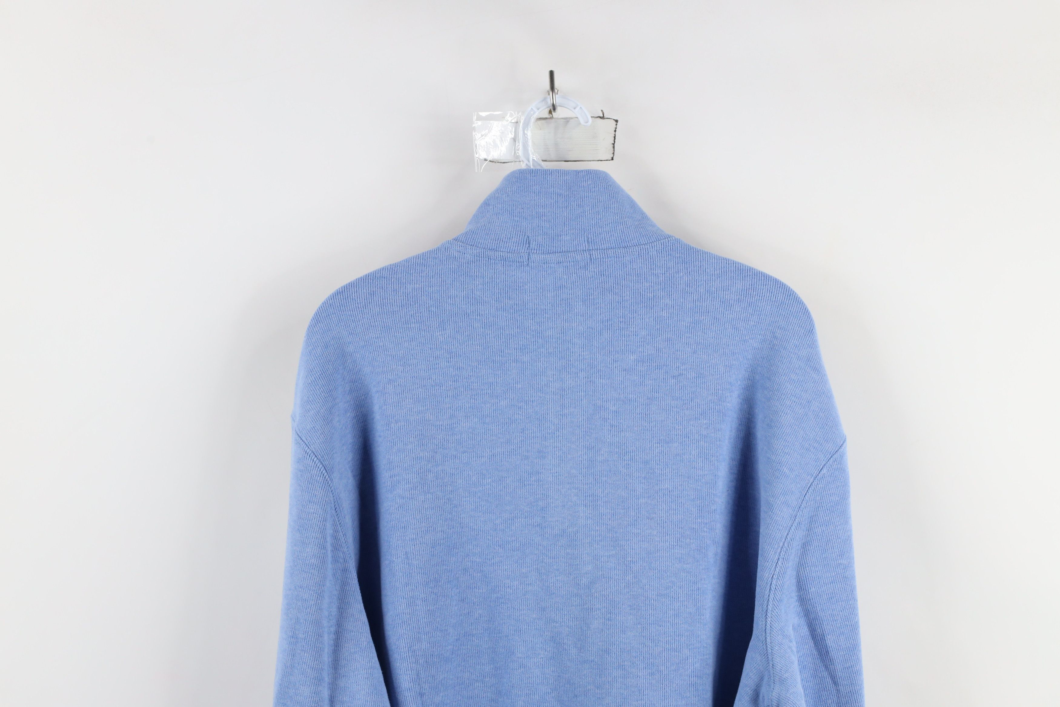 Ralph Lauren × Vintage Deadstock Vintage Y2K Ralph Lauren Ribbed Half Zip Sweater Size US L / EU 52-54 / 3 - 9 Thumbnail