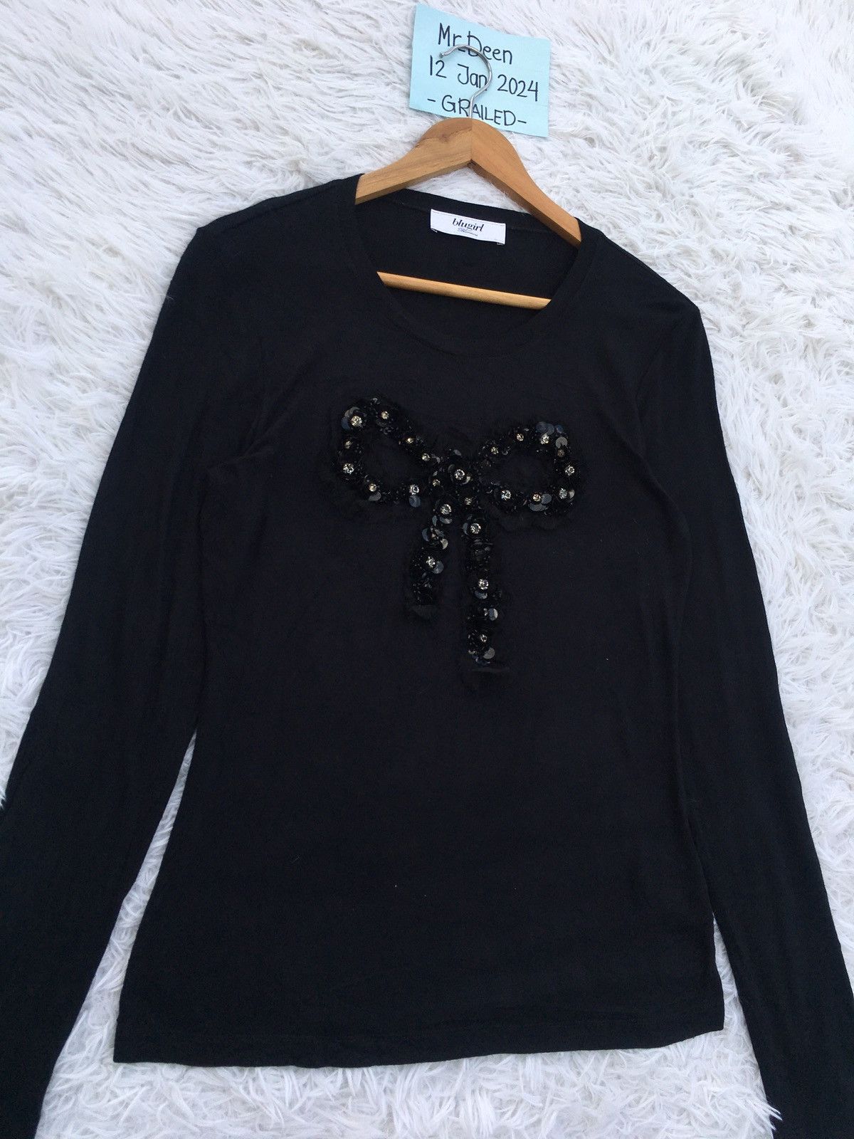 Blumarine Rare Blugirl Blumarine Ribbon Beads Embellishments Shirt Size S / US 4 / IT 40 - 5 Thumbnail
