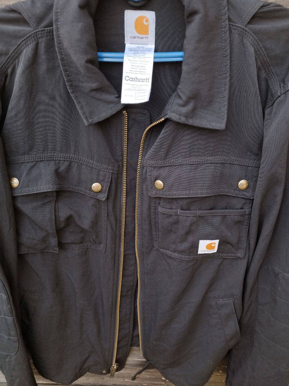 Carhartt Y2K Carhartt Black Light Nylon Jacket Large Streetwear Size US L / EU 52-54 / 3 - 5 Thumbnail