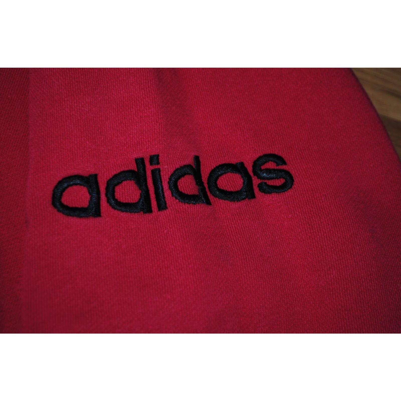 Adidas RARE VINTAGE NBA DIKEMBE MUTOMBO #55 ADIDAS SWEATSHIRT 90s SIZE MENS RED MEDIUM Sweatshirt Mens Size M Red 90s NBA DIKEMBE MUTOMBO adidas Size US M / EU 48-50 / 2 - 2 Thumbnail