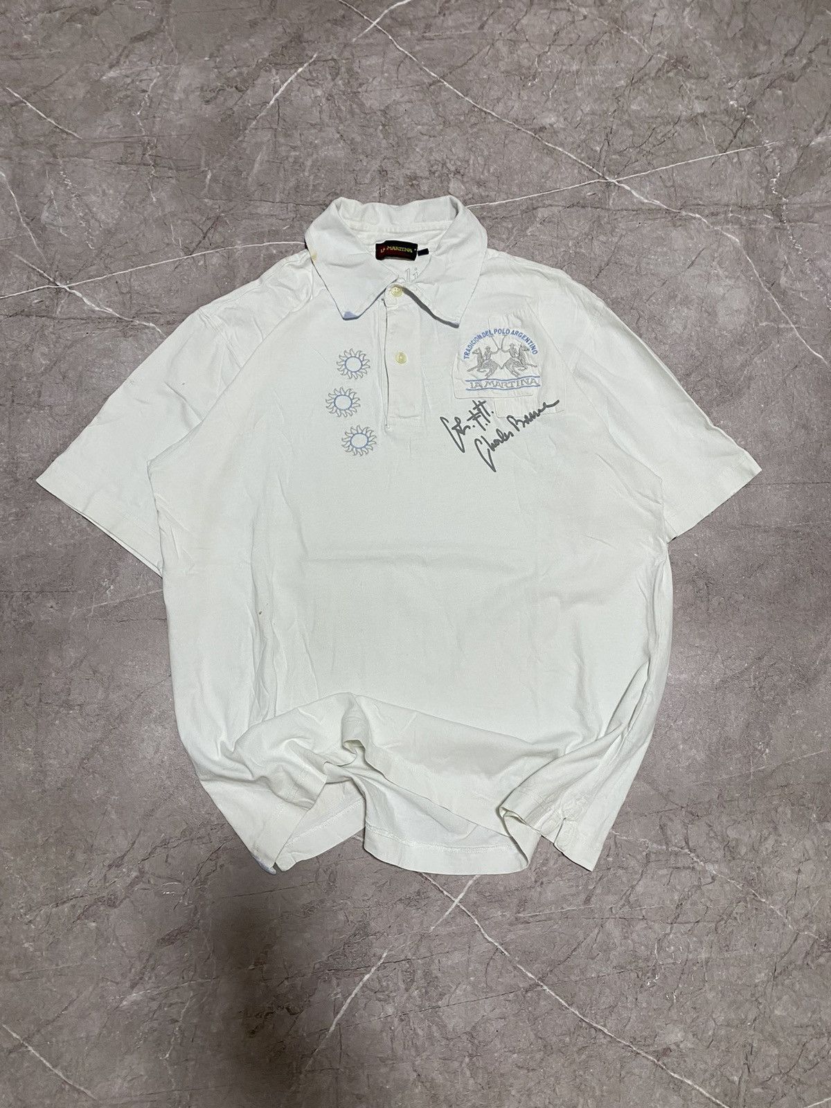 La Martina Vintage La Martina Replica Tradicion Del Polo Argentino Polo Size US XXL / EU 58 / 5 - 2 Thumbnail