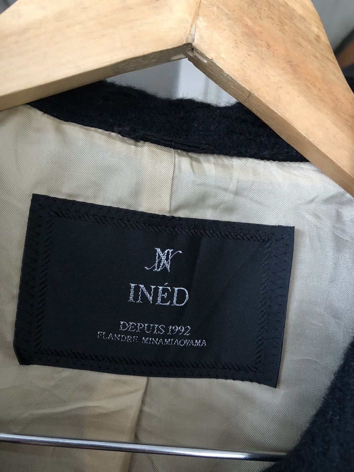 Yohji Yamamoto Ined by Yohji Yamamoto Wool Blend Winter Duffle Coat Hoodie Size M / US 6-8 / IT 42-44 - 10 Thumbnail