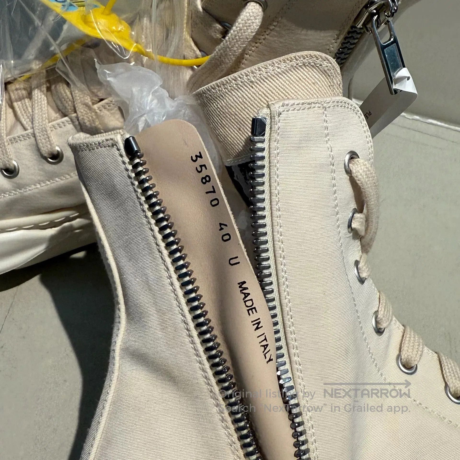 Rick Owens Drkshdw rick owens drkshdw beige high. Size US 7.5 / EU 40-41 - 5 Thumbnail