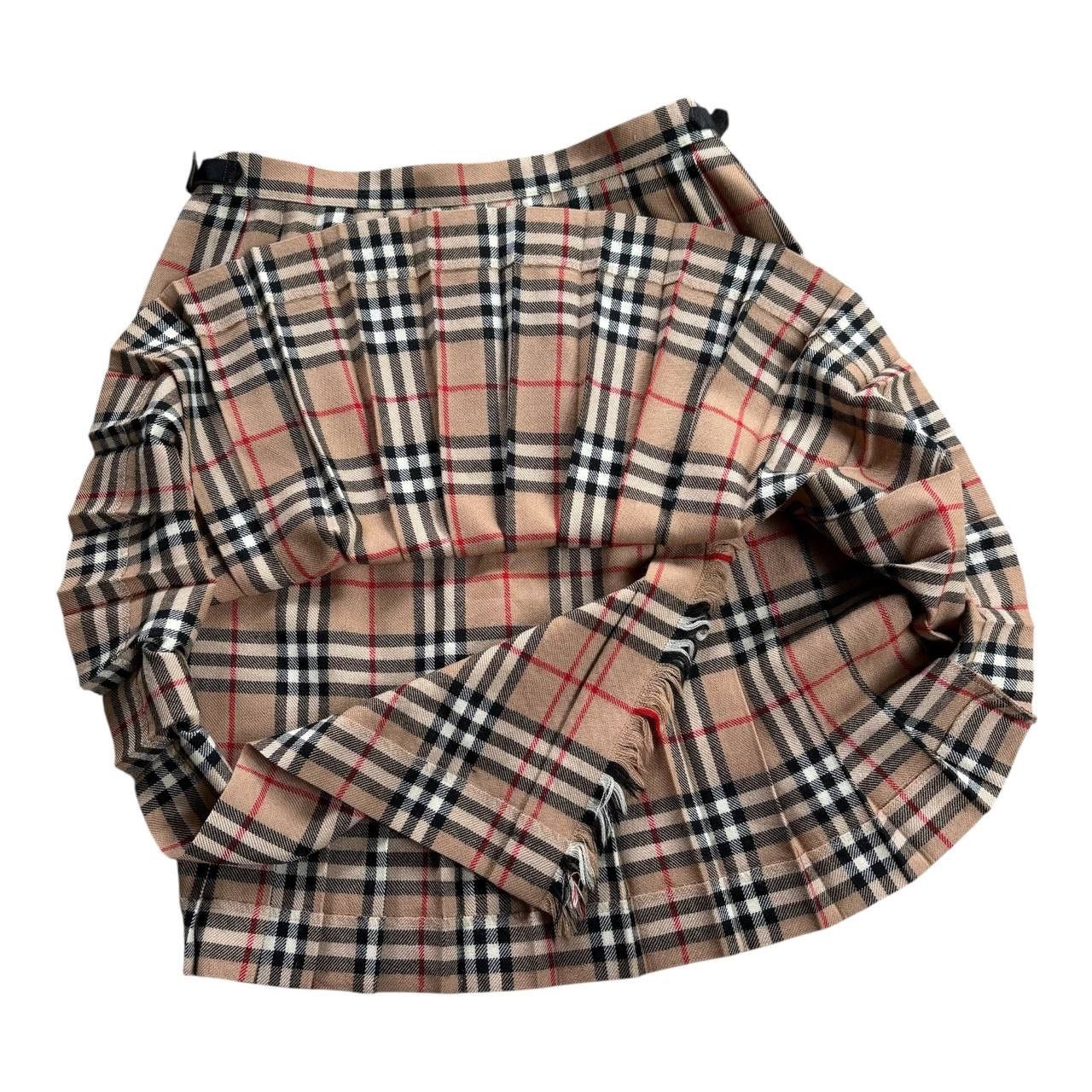 Burberry Vintage Burberry Nova Check Mini Skirt Size 38 Size 26" / US 2 / IT 38 - 3 Thumbnail