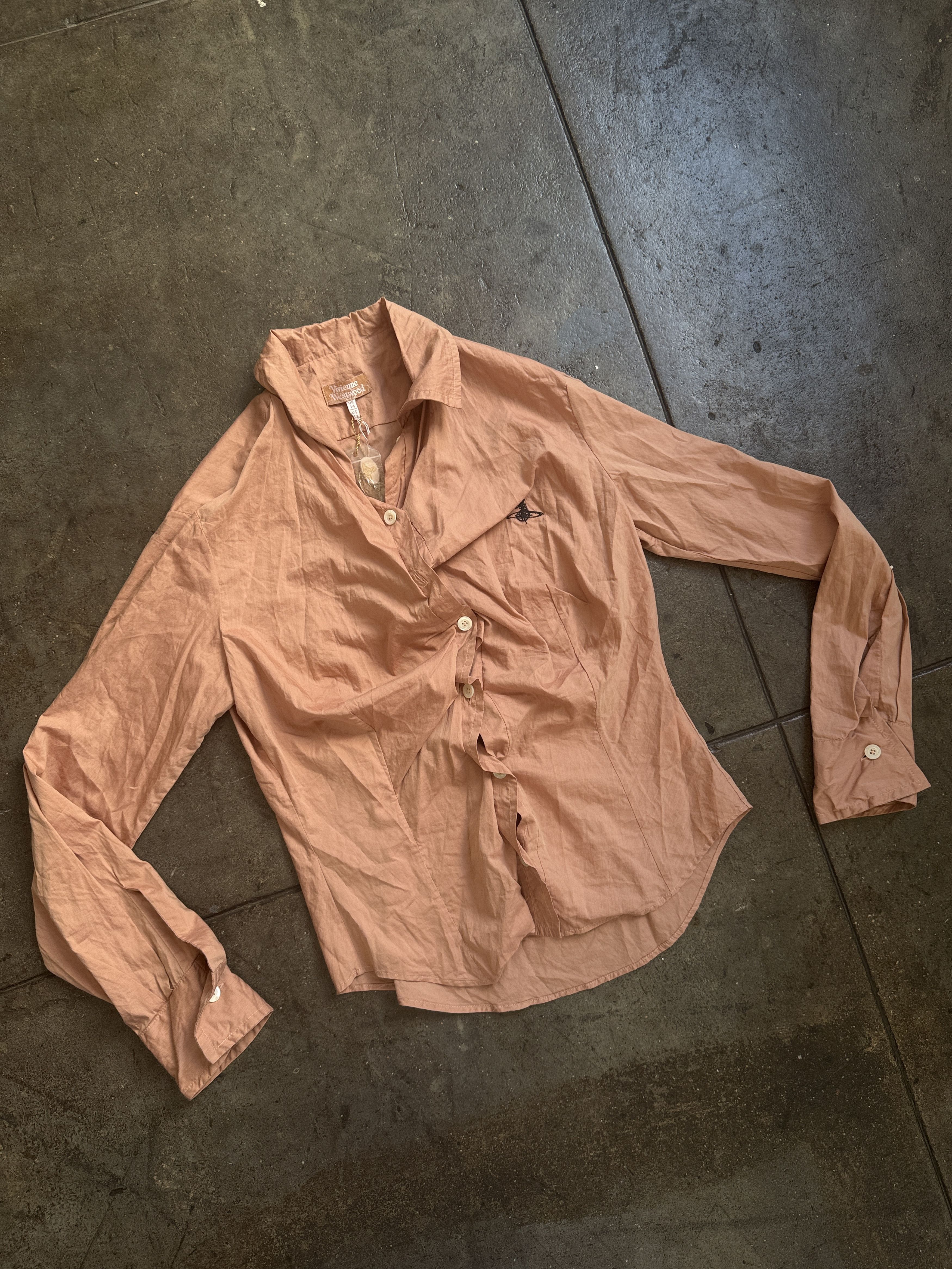 Vivienne Westwood 900$ NWT 2015 Silk / Cotton Alchoholic Shirt Size L / US 10 / IT 46 - 1 Thumbnail
