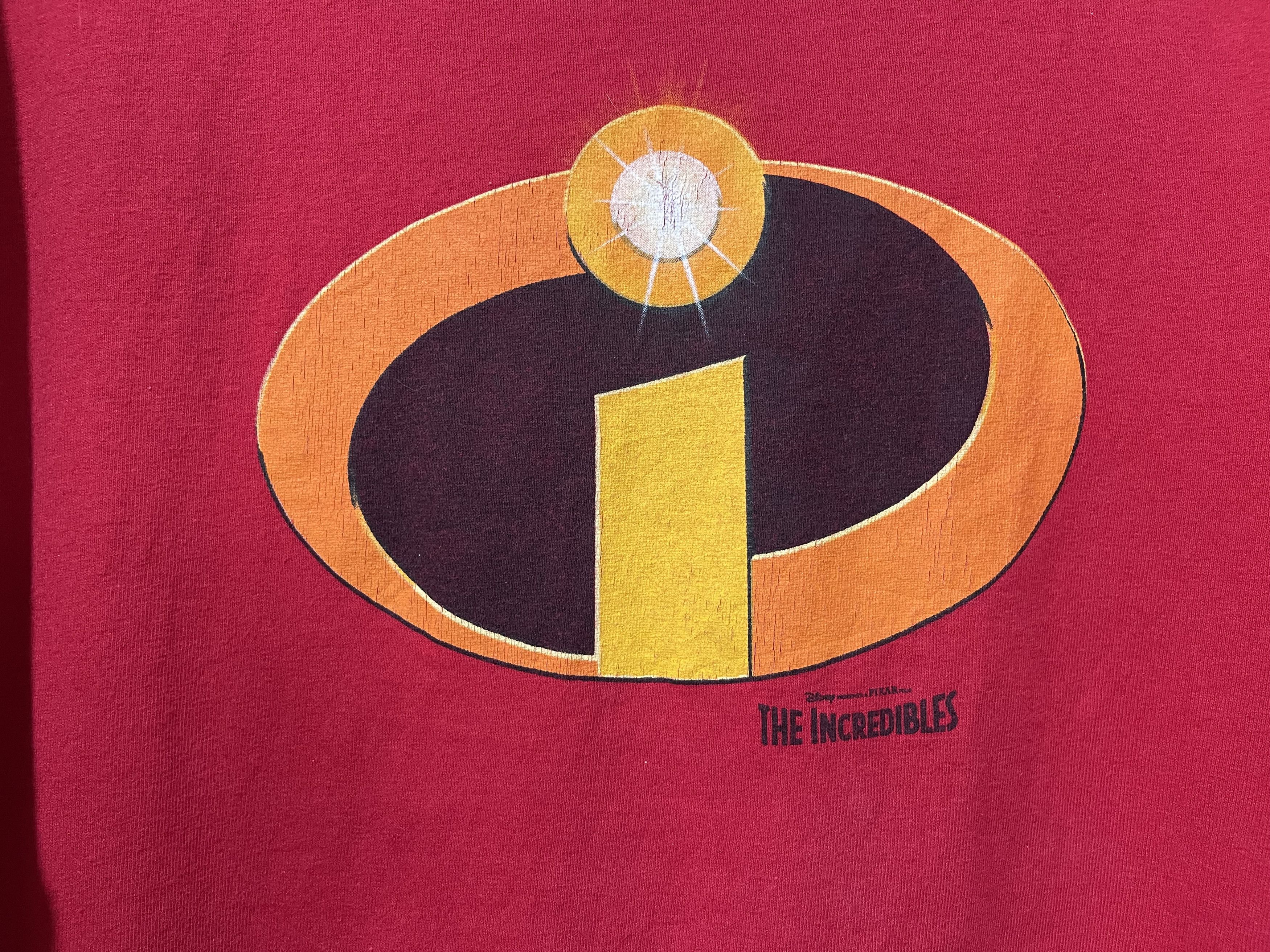 Disney 2004 The Incredibles Ringer Tee Size US XL / EU 56 / 4 - 2 Thumbnail