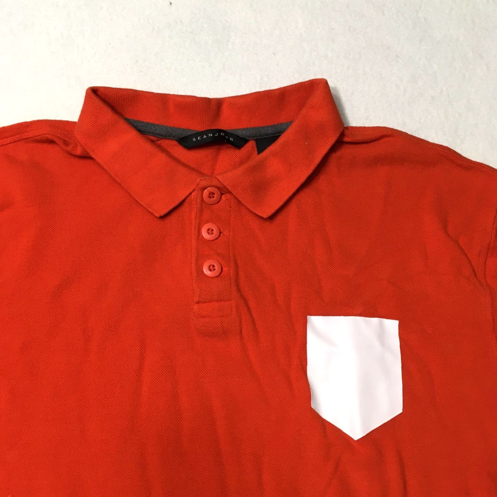 Sean John VINTAGE Sean John Polo Shirt 2XL Gray Cotton Shirt Mens Polo 2XL Vintage 90s Size US XXL / EU 58 / 5 - 2 Thumbnail