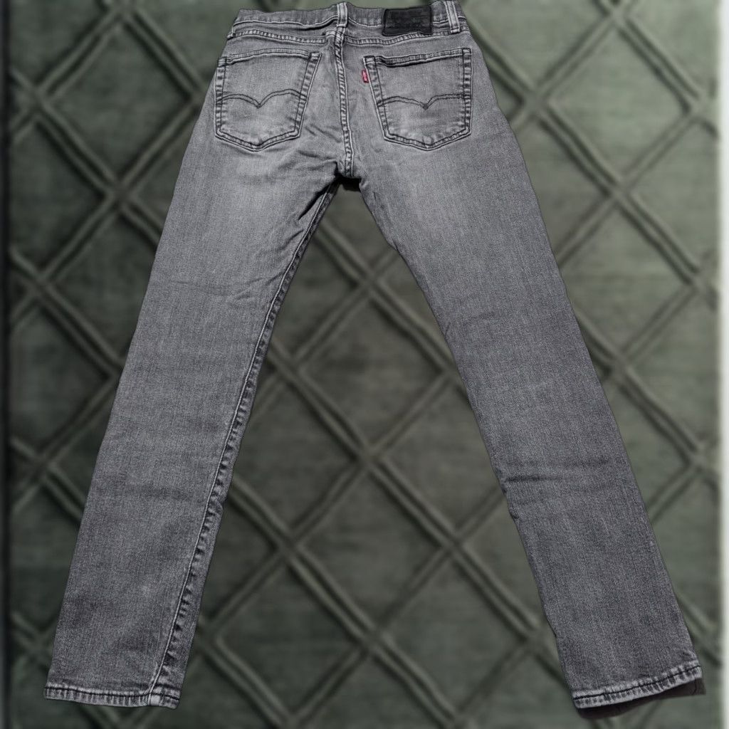 Levi's Levi's 519 Jeans Men Gray Distressed Slim Fit 30X30 Denim Premium Skinny - Jeans Size US 30 / EU 46 - 1 Thumbnail