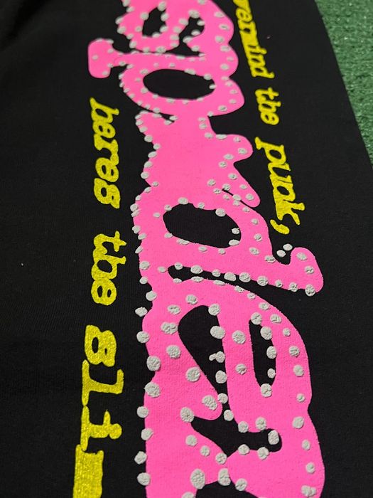 Sp5der OG Web Sweatpants Pink - FW23 - US