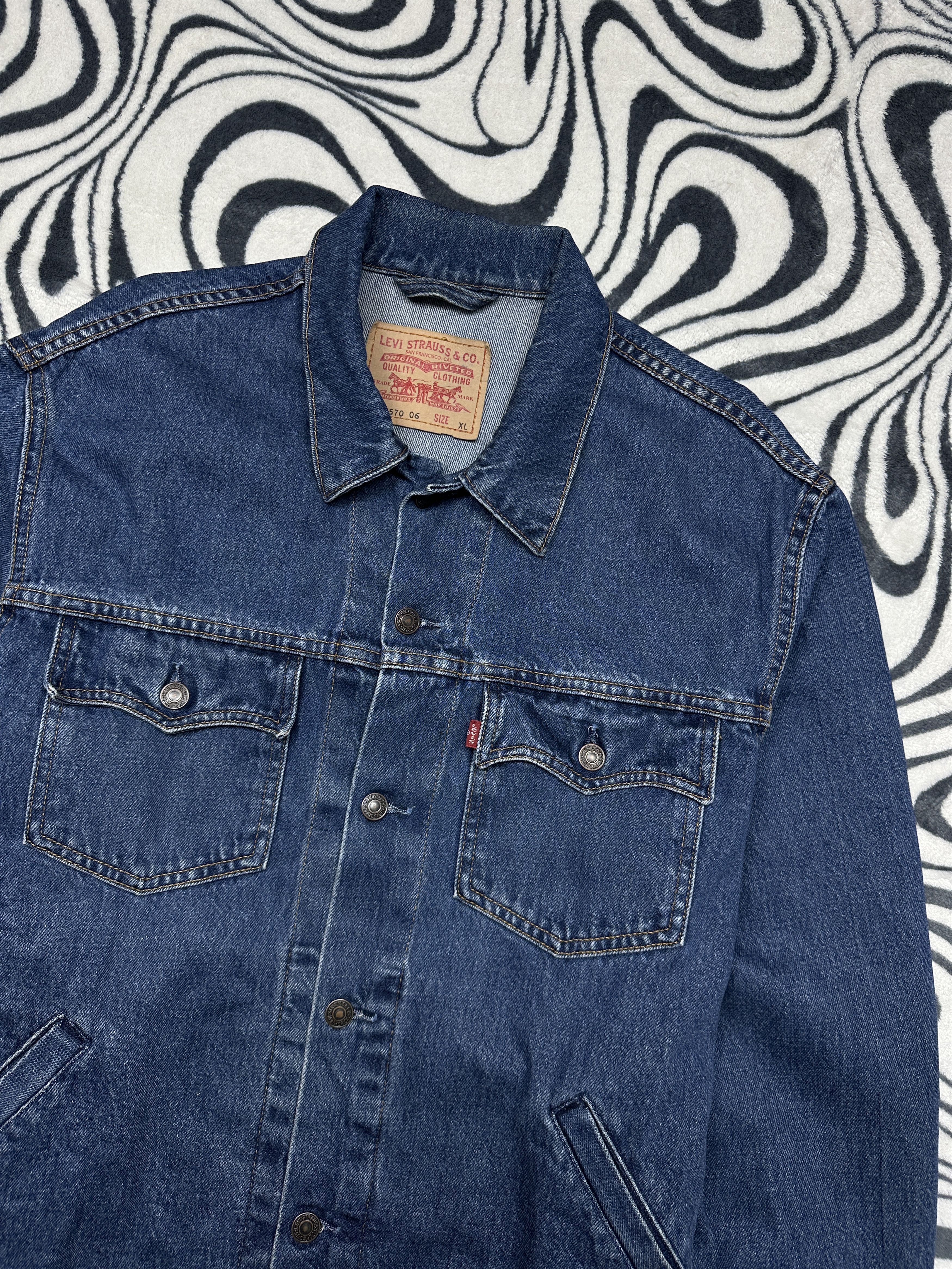 Levi's Levi's Mens Trucker Denim Jacket Size US XL / EU 56 / 4 - 2 Thumbnail
