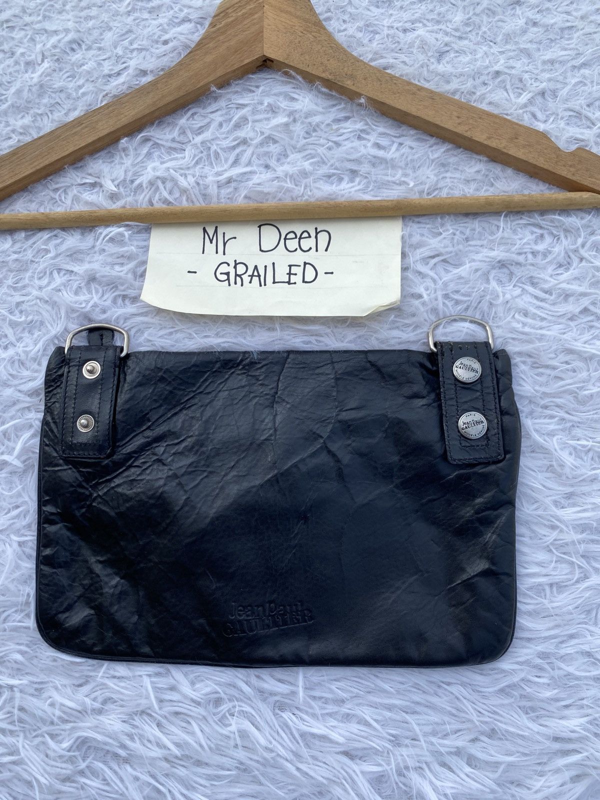 Jean Paul Gaultier Rare JPG Jean Paul Gaultier Pouch Bag Size ONE SIZE - 3 Thumbnail
