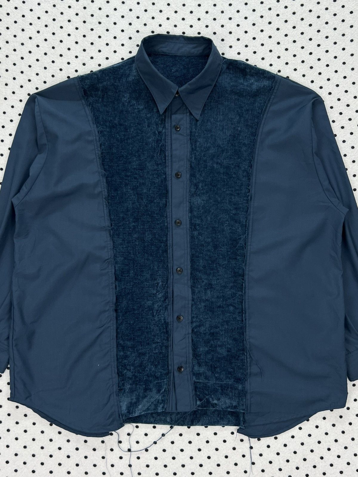 HARE HARE Hybrid Raw Edge Button Ups Shirt Size US M / EU 48-50 / 2 - 4 Thumbnail