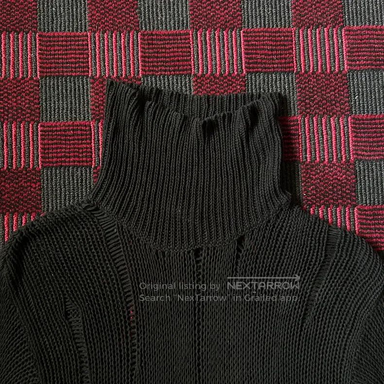 Vivienne Westwood Vivienne Westwood Ripped high neck knit top Size XS / US 0-2 / IT 36-38 - 4 Thumbnail