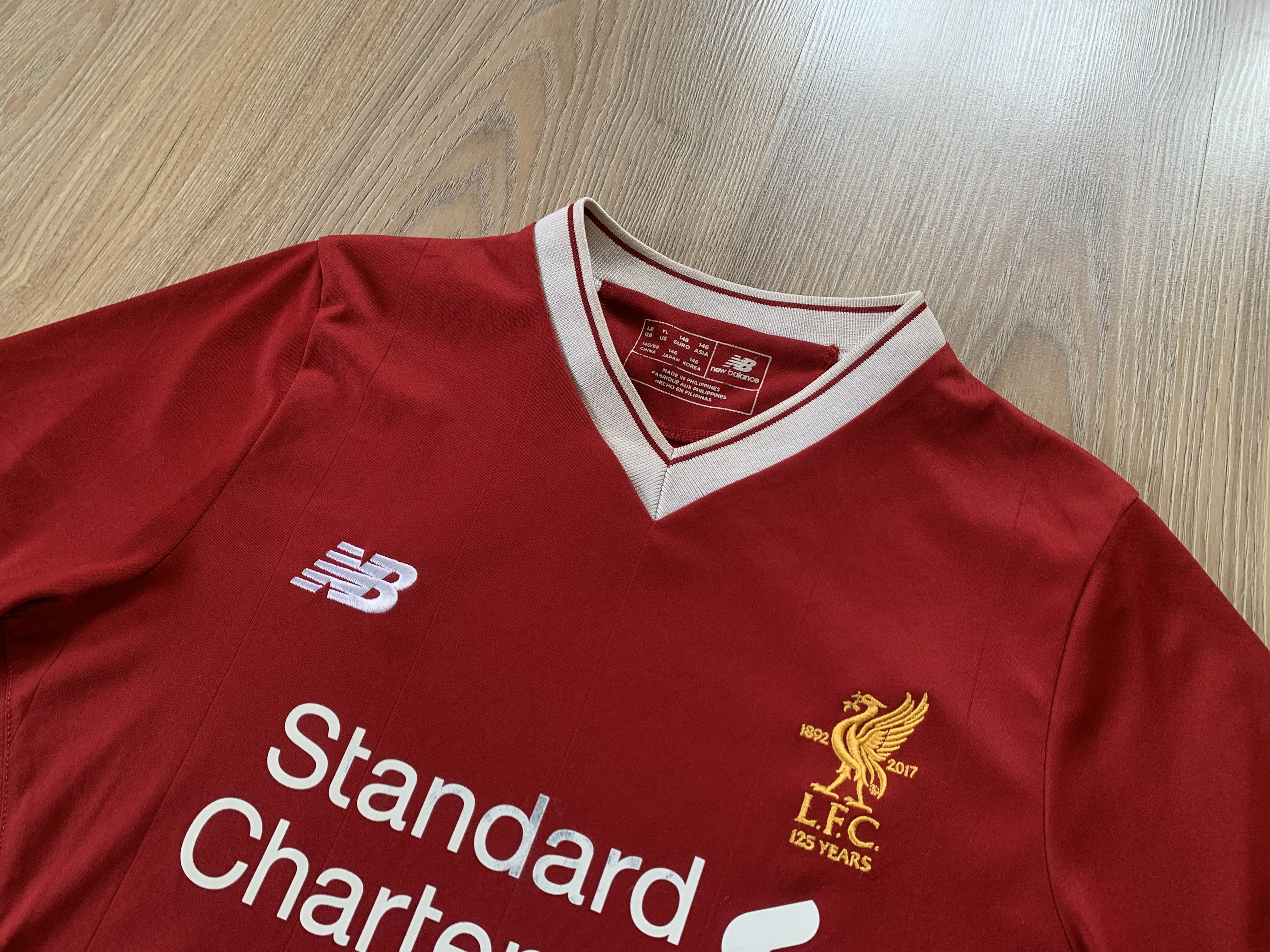 New Balance Liverpool Youth New Balance Red Soccer Jersey Size US XXS / EU 40 - 4 Thumbnail