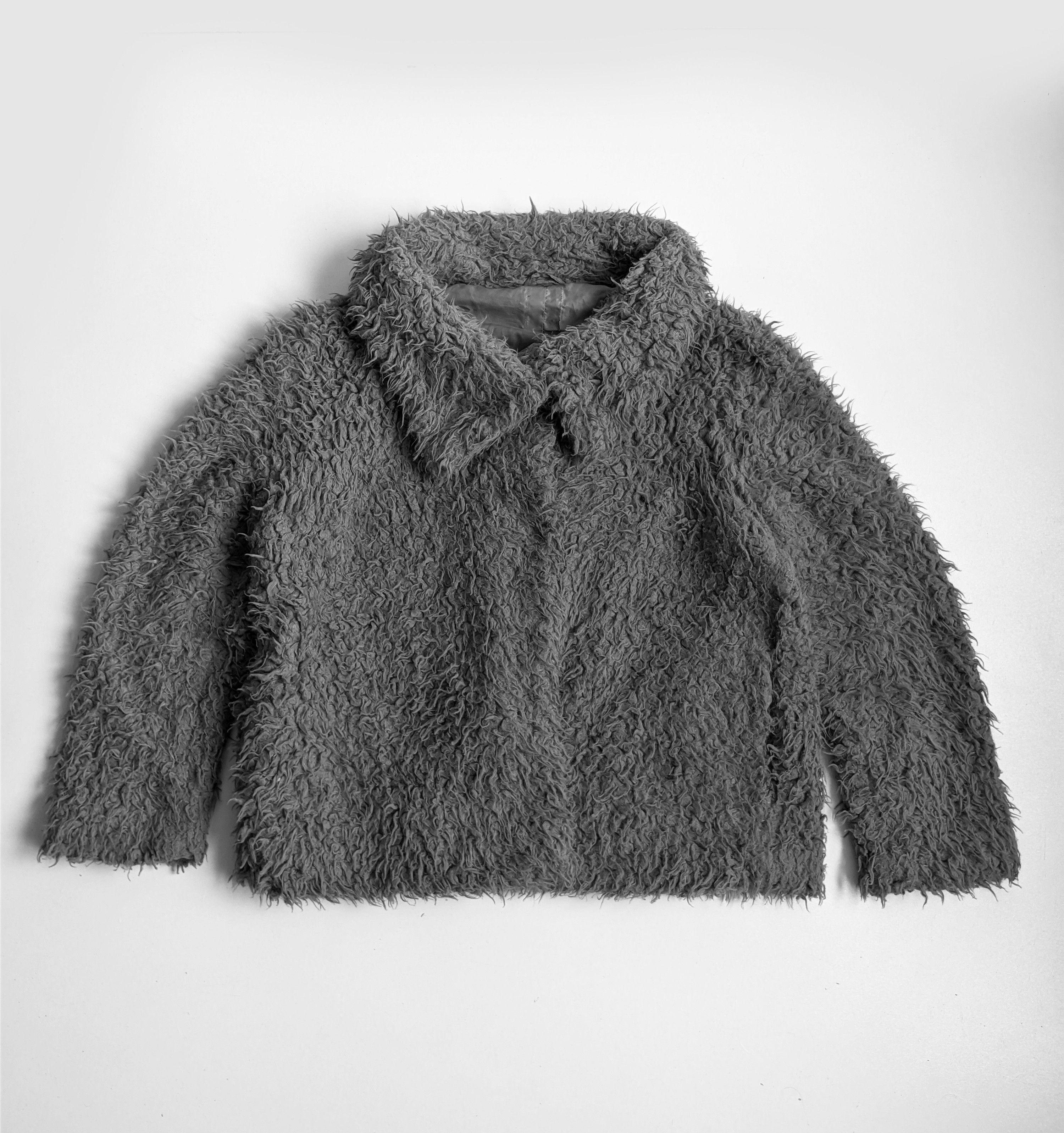 Japanese Brand Vintage mohair jacket fuzzy y2k fur japanese Size US M / EU 48-50 / 2 - 1 Thumbnail