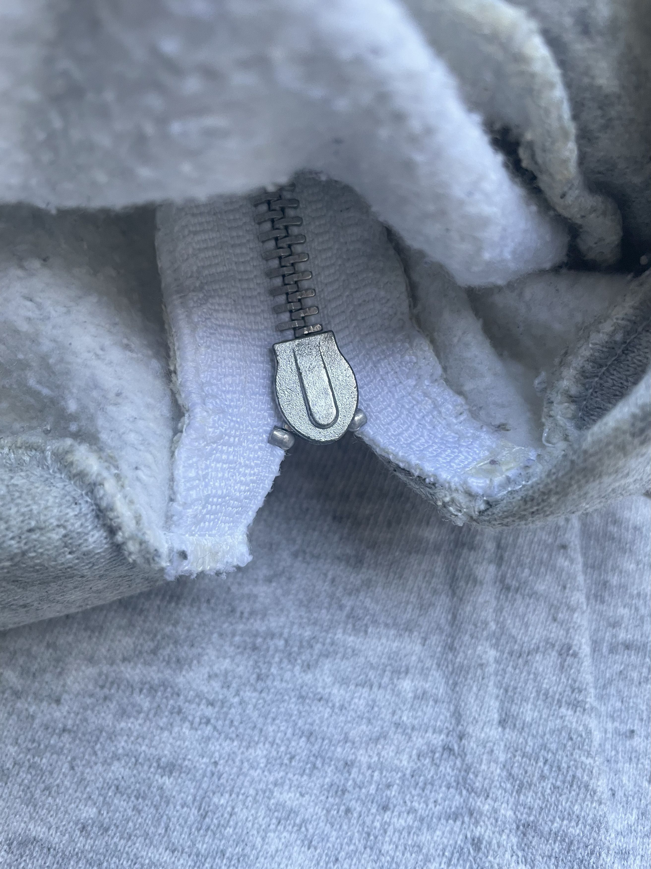 Hanes Vintage 80's Hanes Zipper Hoodie Size US L / EU 52-54 / 3 - 8 Thumbnail