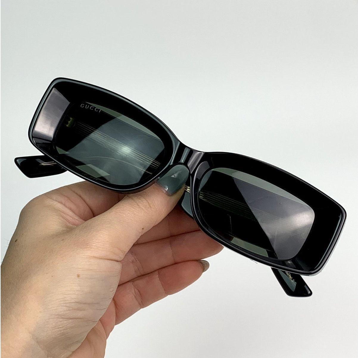 Gucci NEW Gucci Sunglasses GG1528S 001 Black Grey Unisex Authentic Size ONE SIZE - 8 Thumbnail