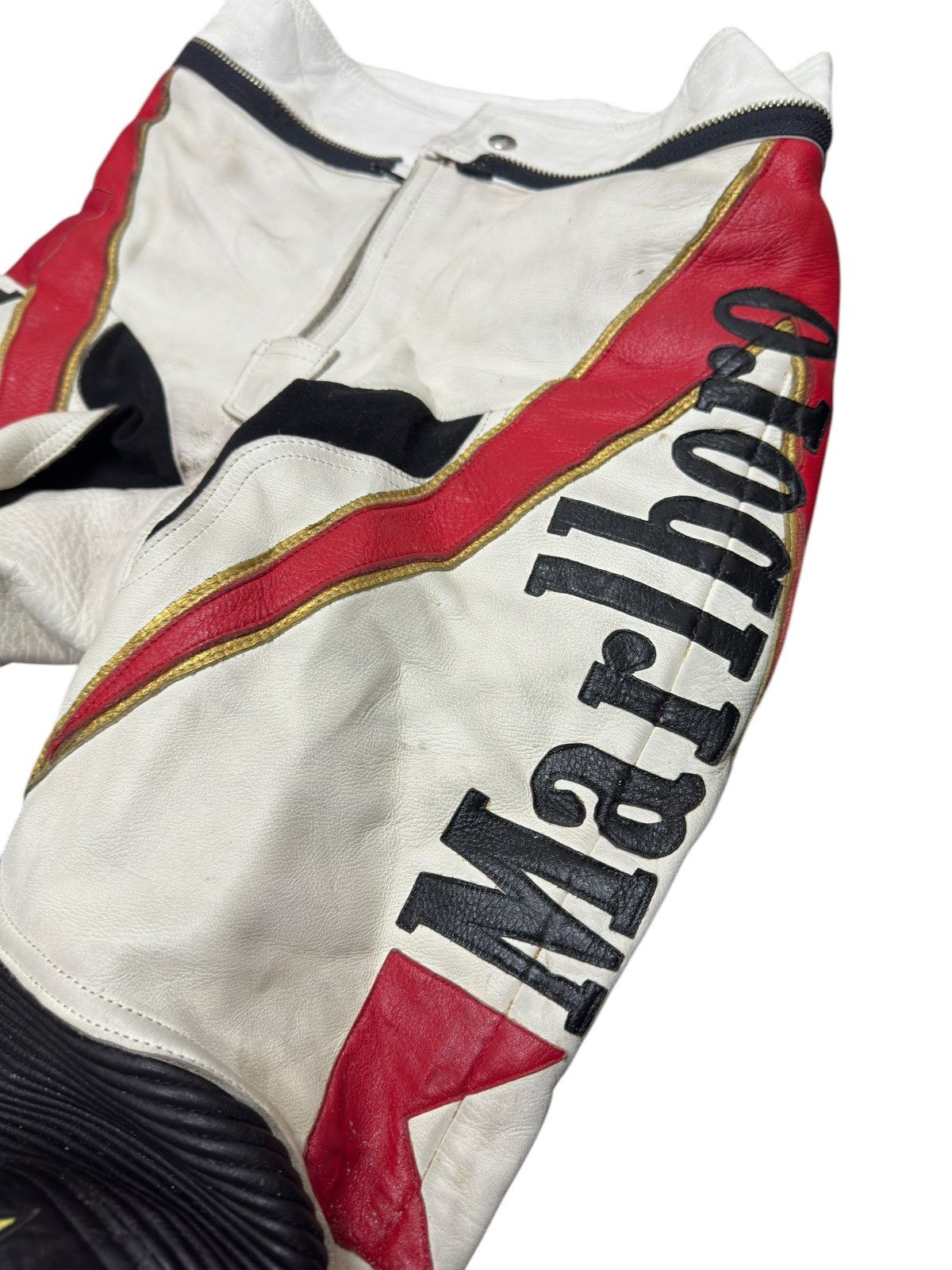 Alpinestars × Marlboro × Vintage Vintage Marlboro Leather Racing Suit Separated Size US 30 / EU 46 - 16 Thumbnail