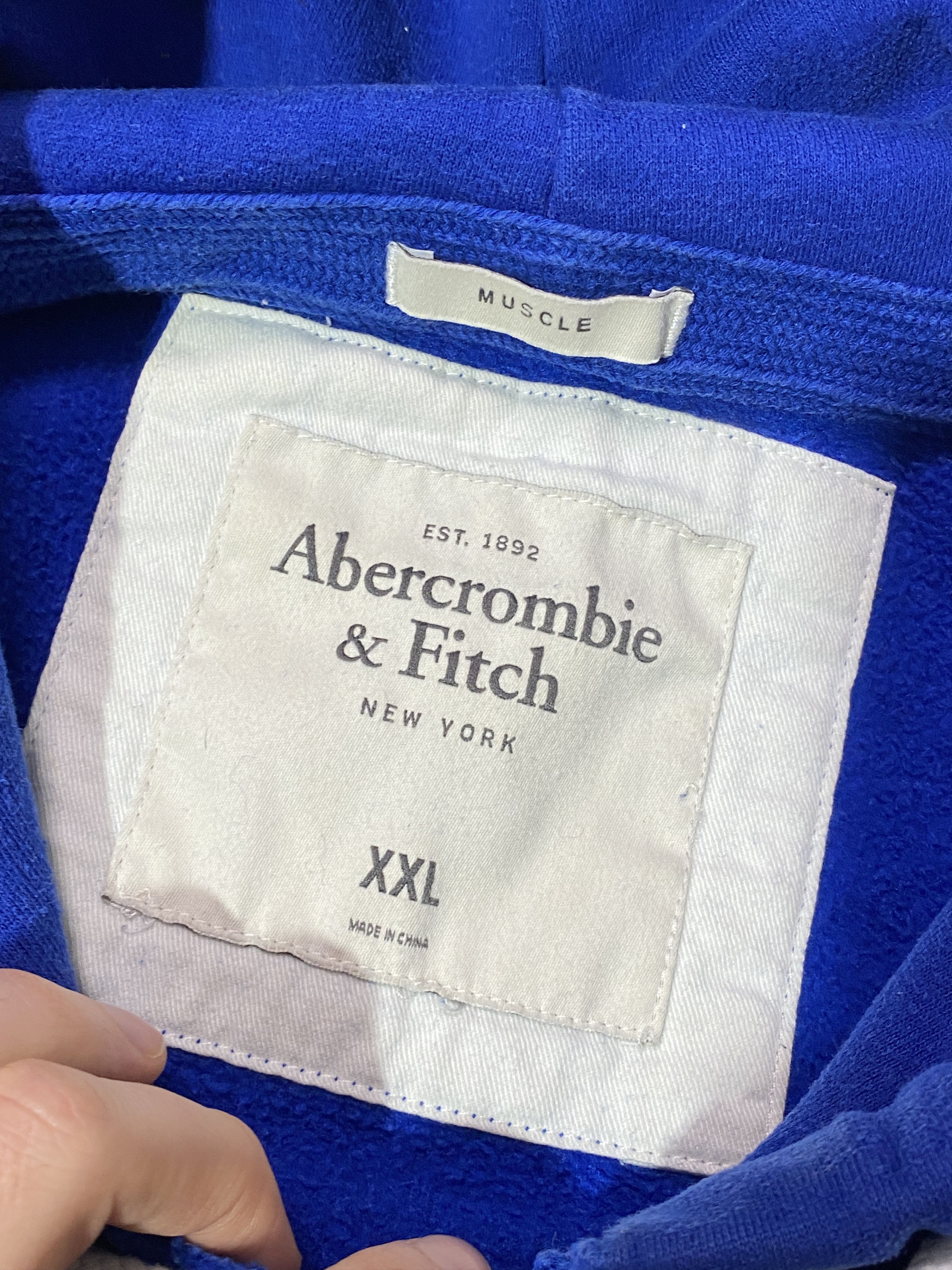 Abercrombie & Fitch Vintage Y2K Abercrombie & Fitch Washed style Hoodie Size US L / EU 52-54 / 3 - 10 Thumbnail