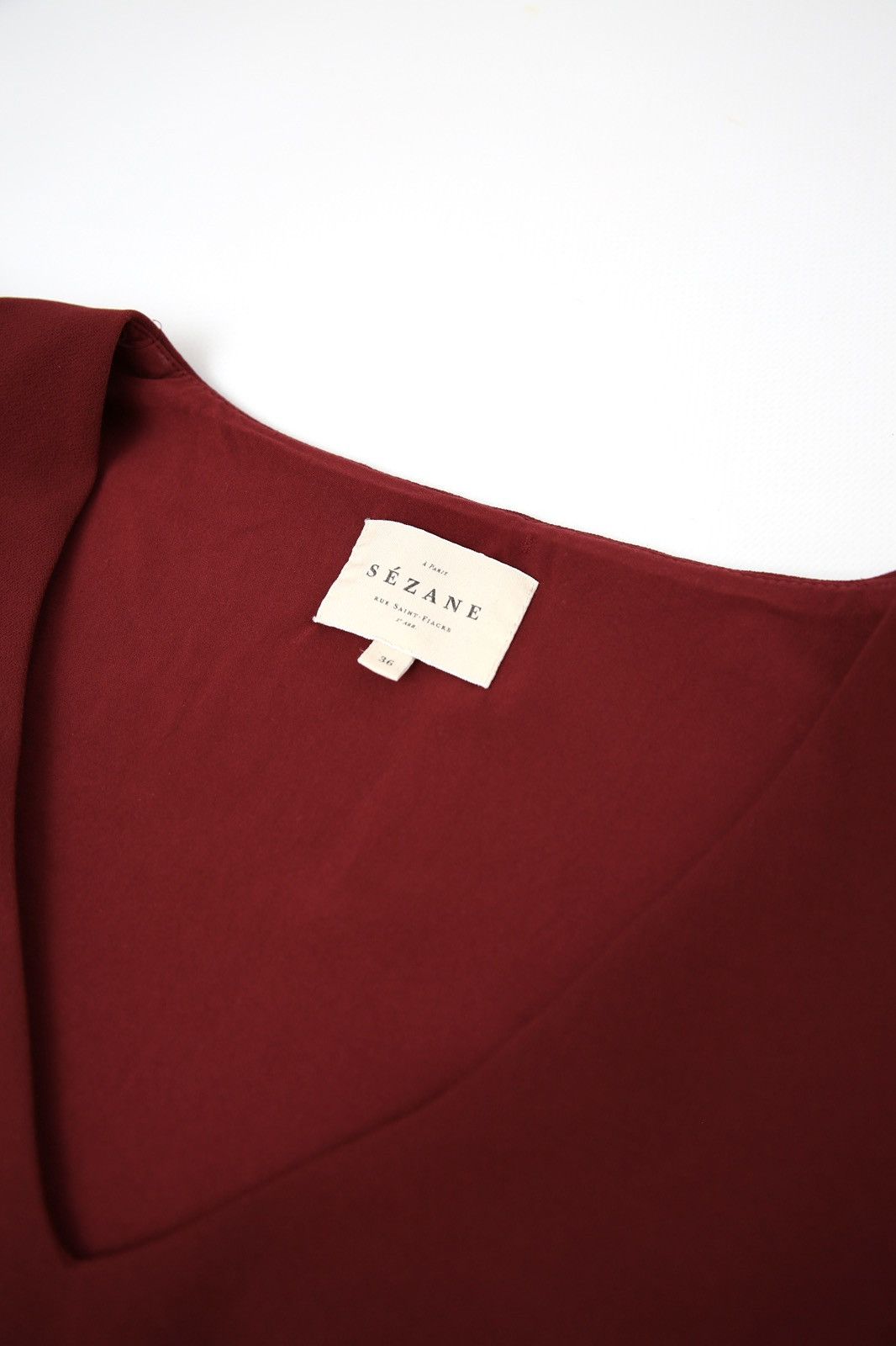 Other SEZANE Chlo Purple Blouse Shirt Size EU 36 Size S / US 4 / IT 40 - 5 Thumbnail