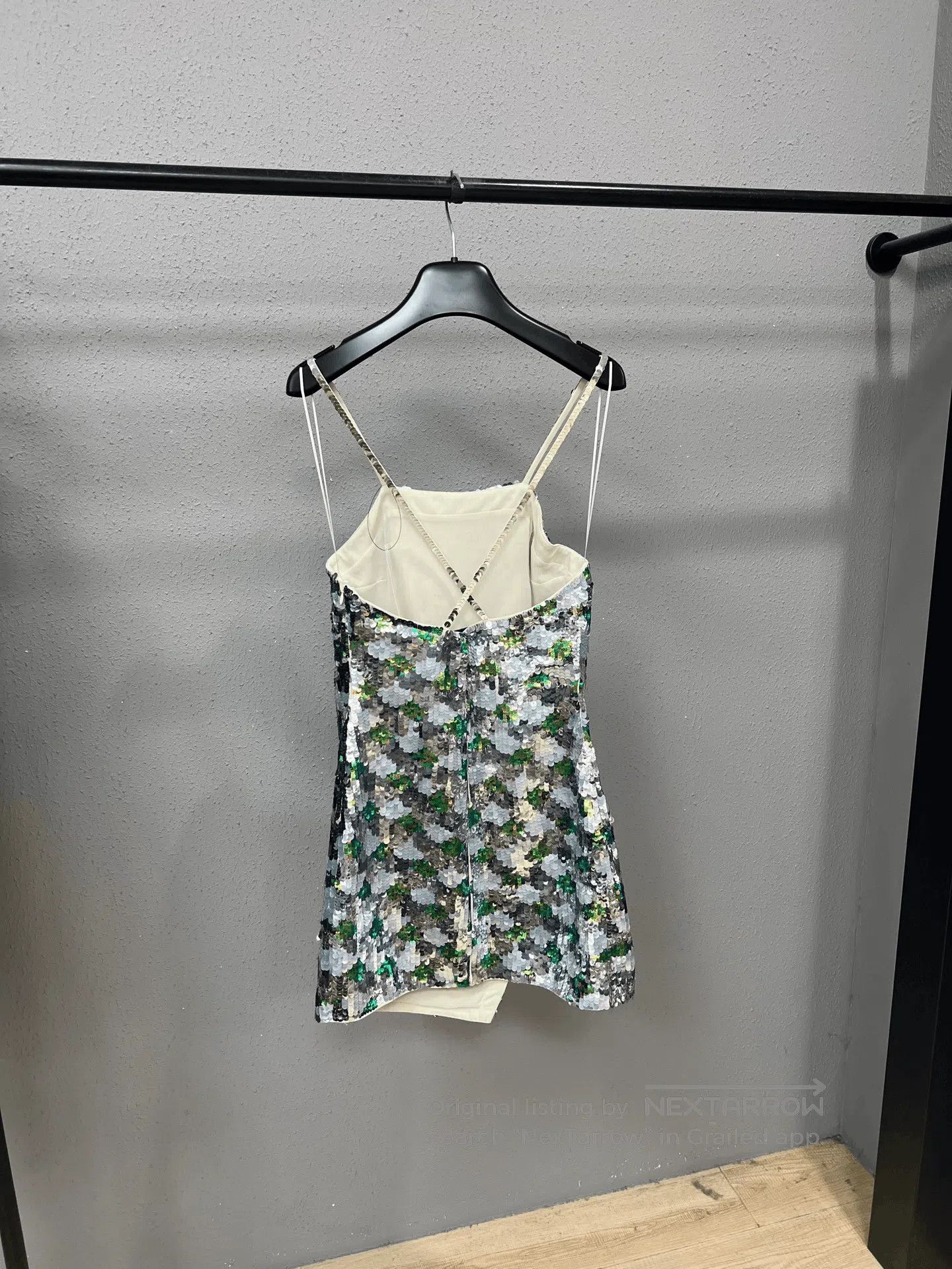 The Attico The Attico Scales Dress. Size M / US 6-8 / IT 42-44 - 2 Thumbnail
