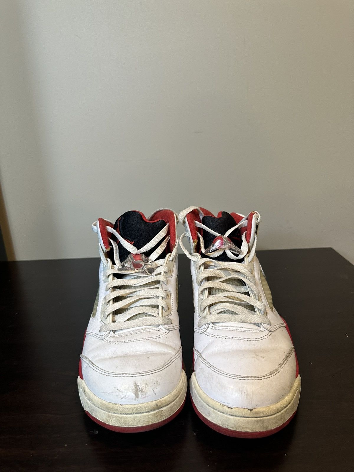 Jordan Brand × Nike Air Jordan 5 Retro 'Fire Red' 2013 Size US 11 / EU 44 - 1 Thumbnail