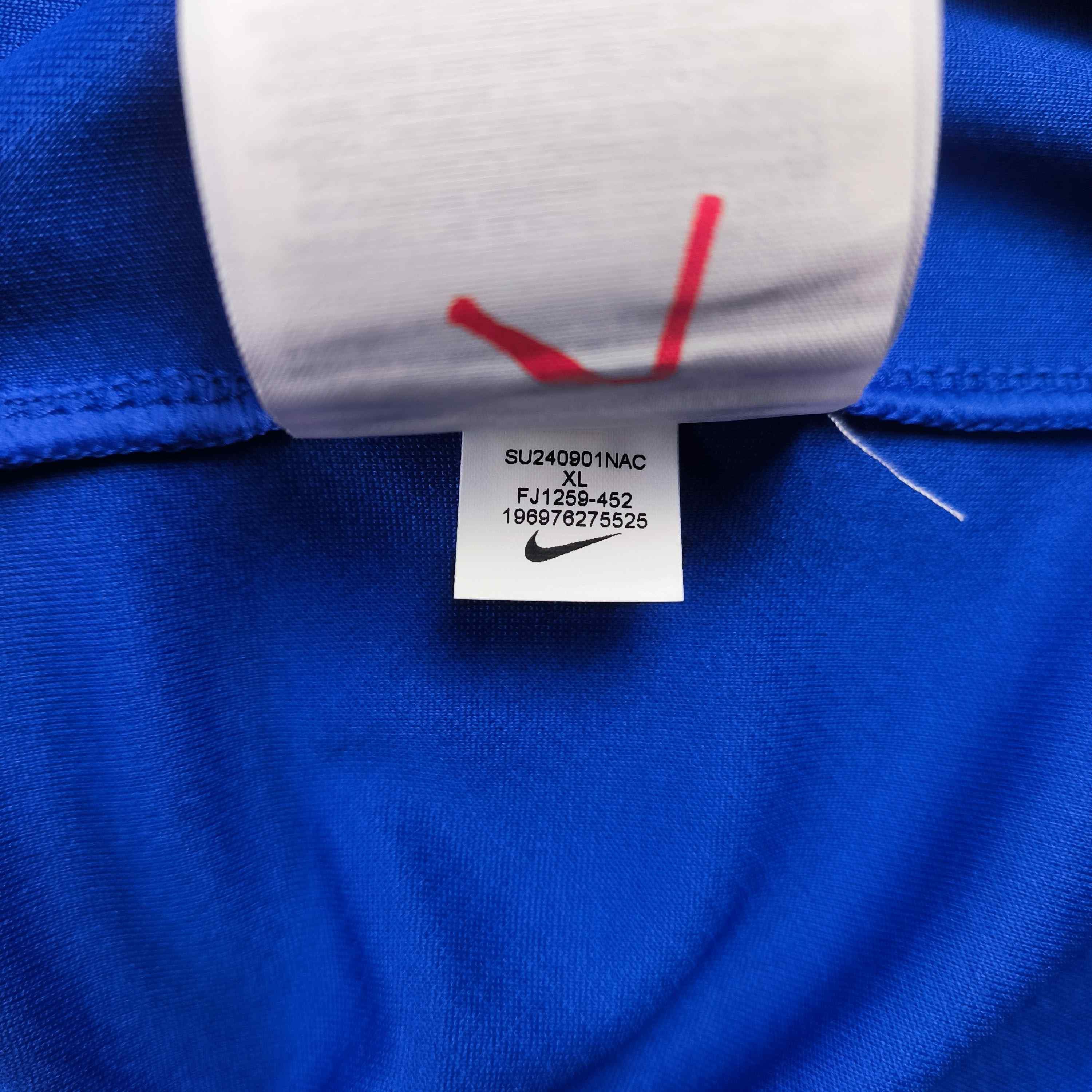 Nike France 2024-25 Nike home Kylian Mbappé football jersey sz XL Size US XL / EU 56 / 4 - 7 Thumbnail