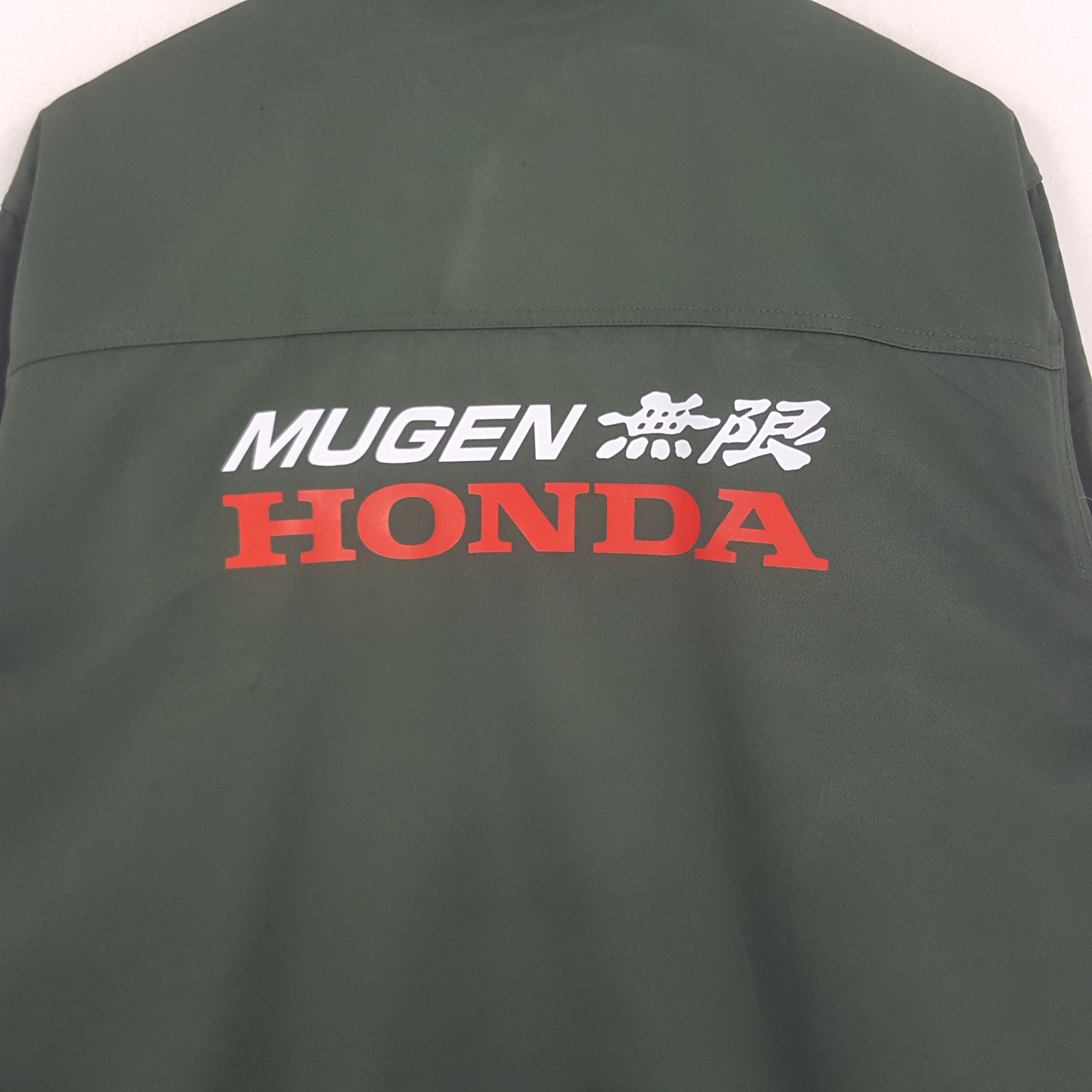 Honda × Japanese Brand × Vintage Vintage Mugen Honda Japanese Racing Team Custom Art Jacket Size US L / EU 52-54 / 3 - 2 Thumbnail