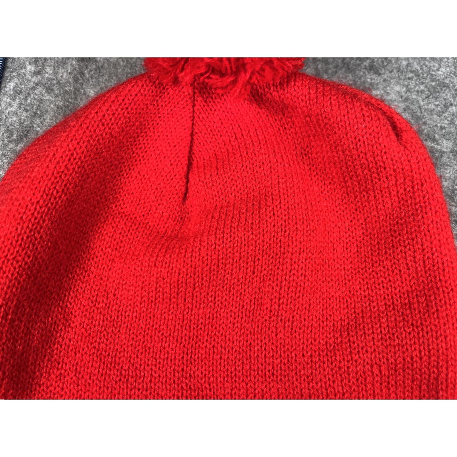 Vintage Sport-Tek Beanie Mens Red Knit One Size Sippin Santas Pub Crawl Embroidered Logo Winter Christmas Hat Size ONE SIZE - 3 Thumbnail