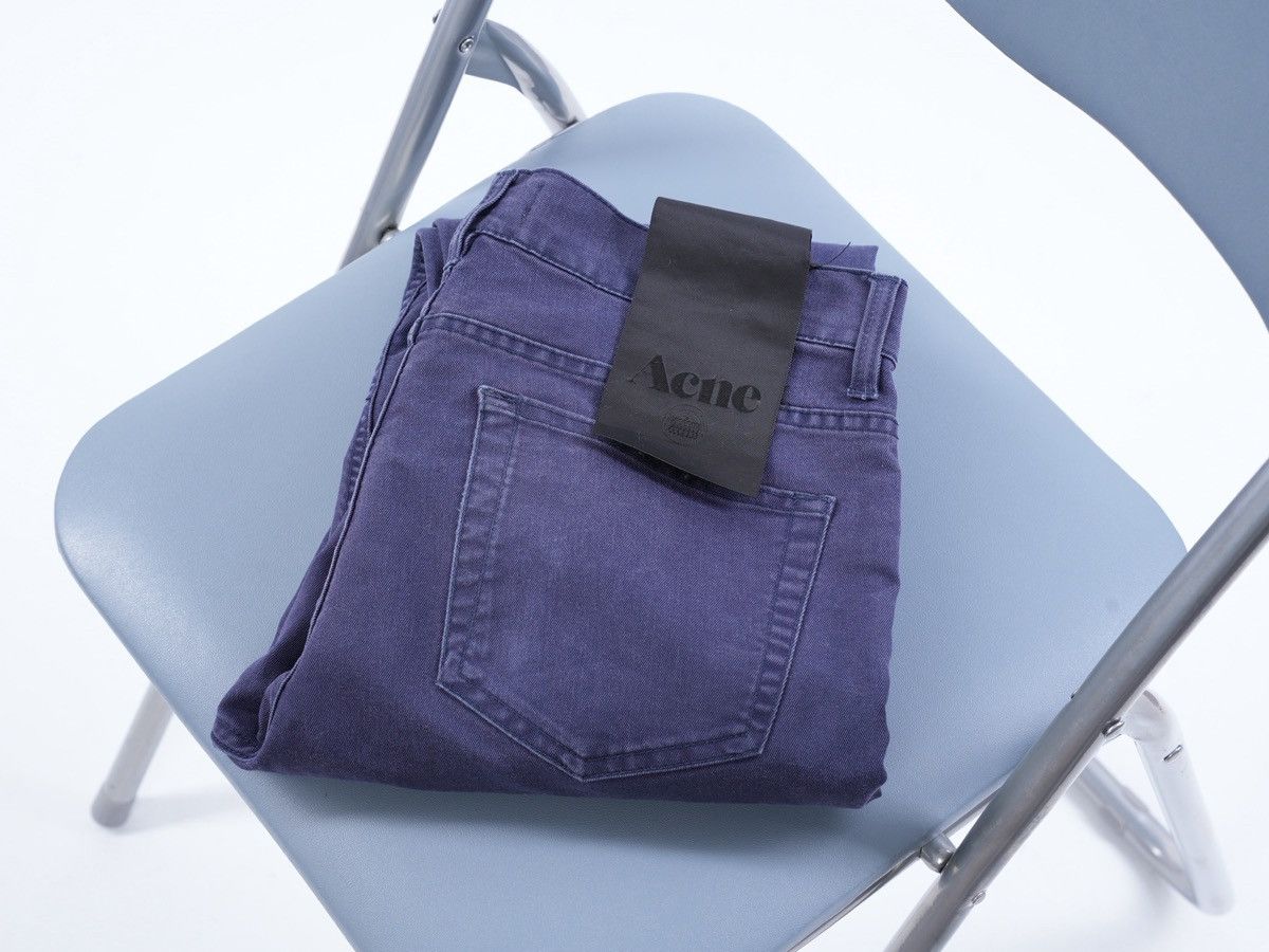 Acne Studios Acne Studios Ace Ups Navy Style Denim Pants Size US 32 / EU 48 - 1 Thumbnail