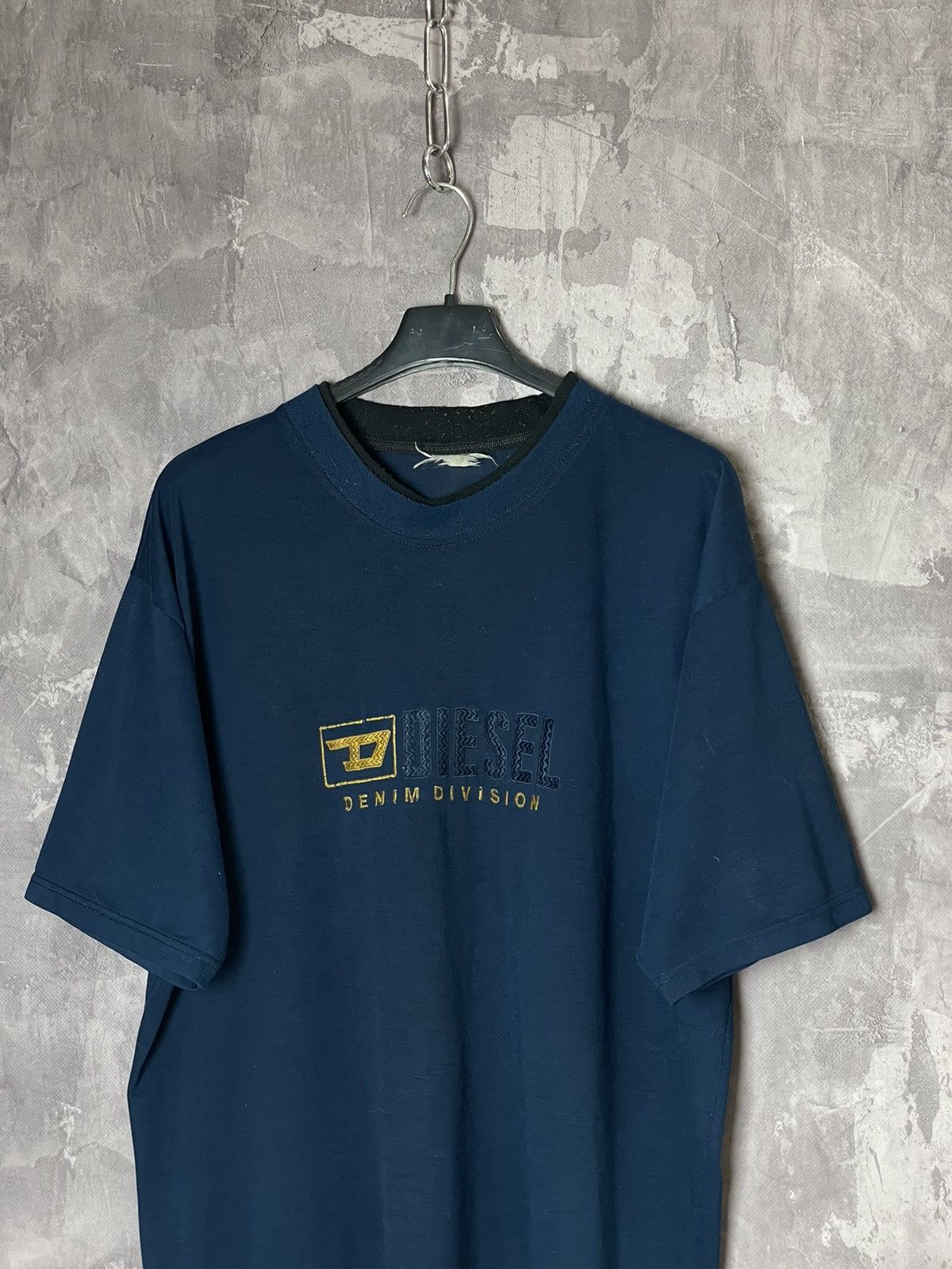 Diesel × Vintage Diesel Denim division vintage big logo t shirt Size US L / EU 52-54 / 3 - 2 Thumbnail