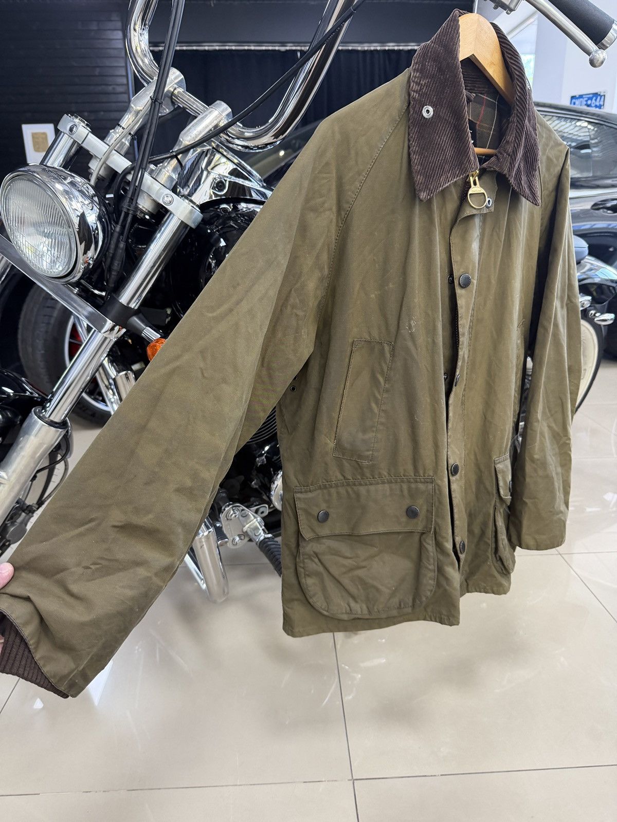 Barbour Barbour Classic Bedale Wax Jacket Size US L / EU 52-54 / 3 - 3 Thumbnail