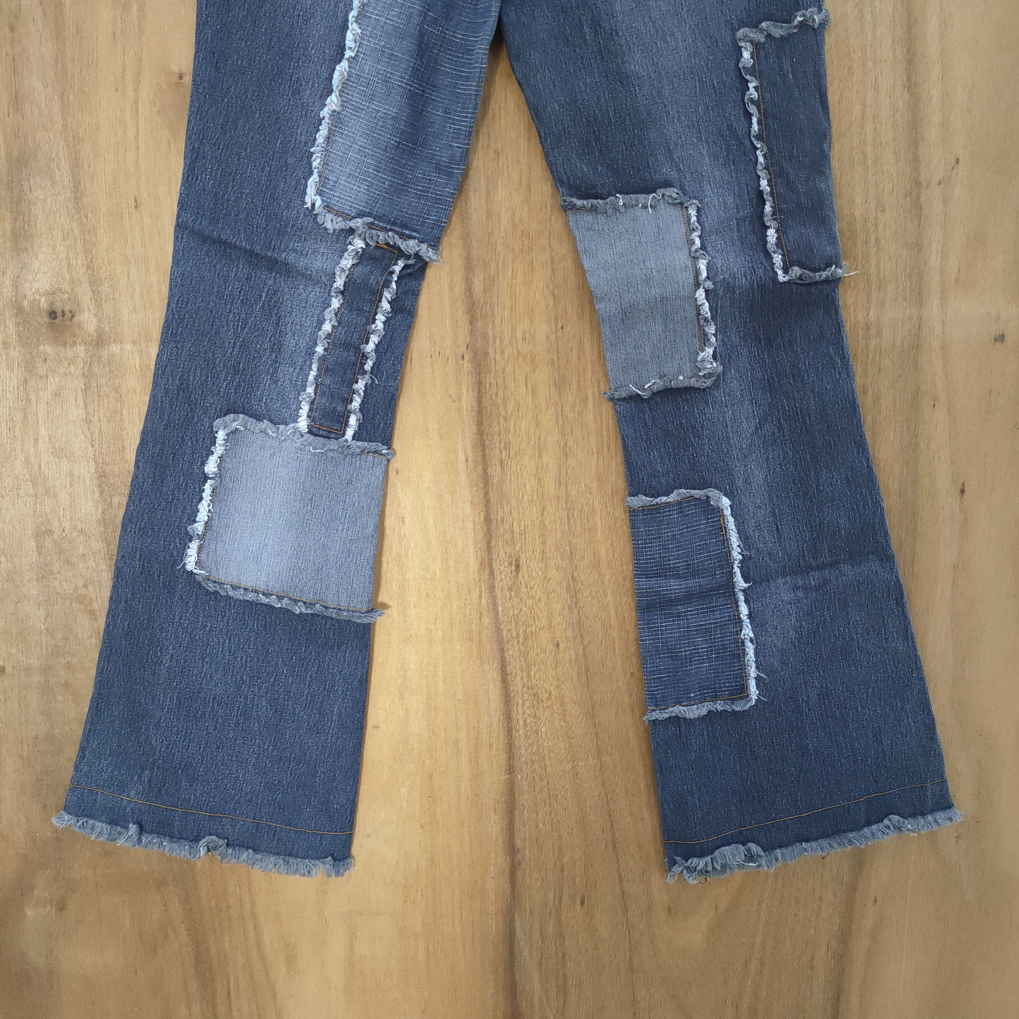 Japanese Brand VINTAGE JAPANESE HAGI SHASHIKO FLARED JEANS PANTS Size US 30 / EU 46 - 11 Thumbnail