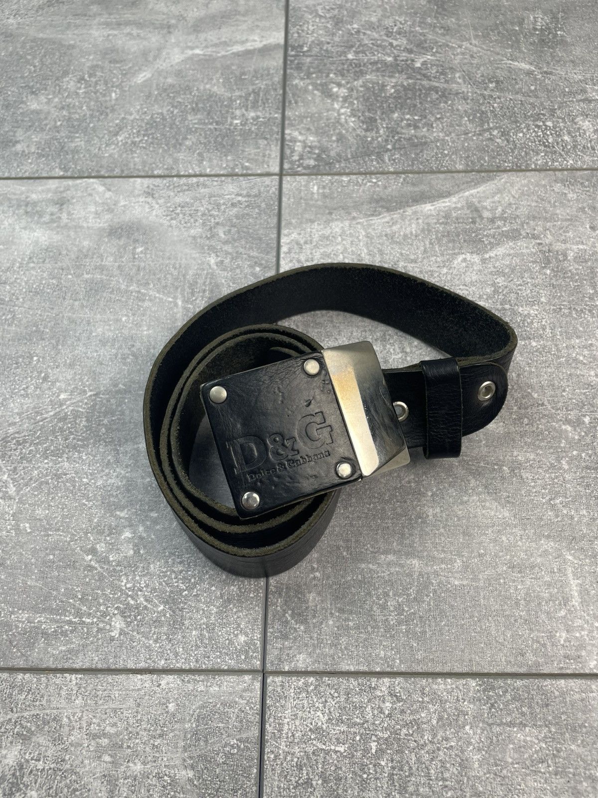 Dolce & Gabbana Dolce Gabbana Leather Belt Size ONE SIZE - 1 Thumbnail