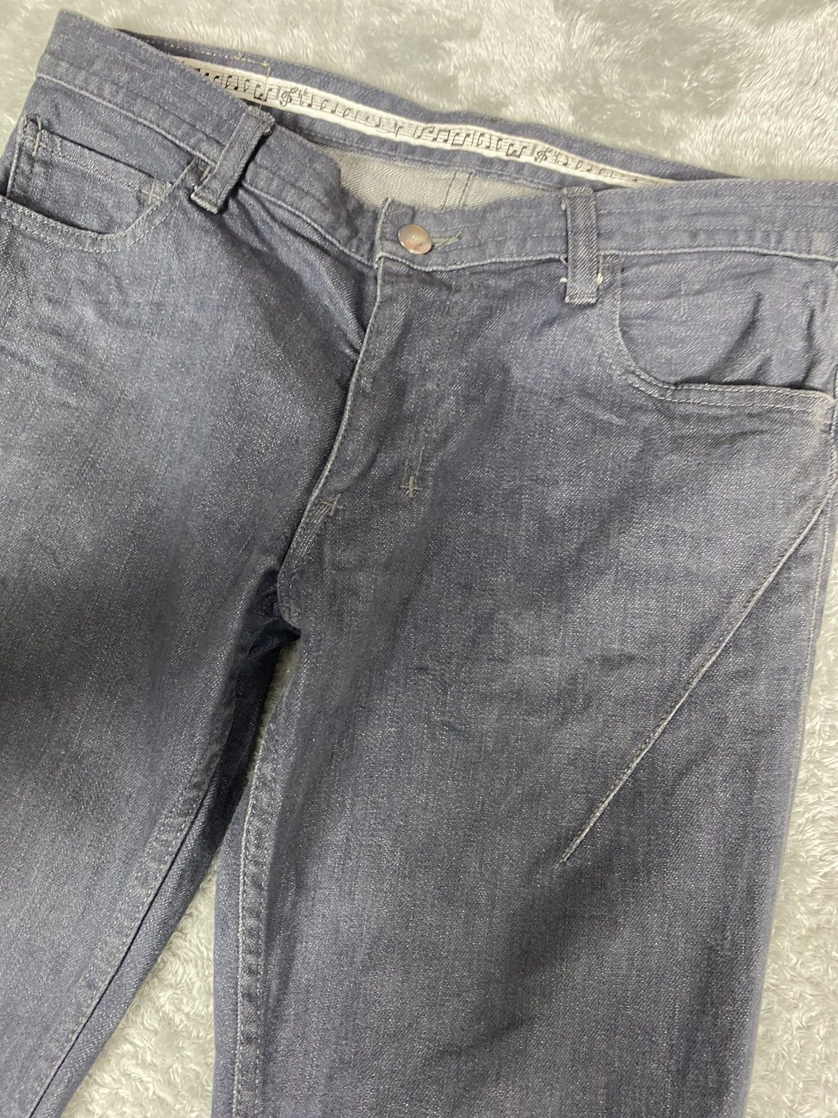 Number (N)ine Number (N)ine Grey Denim S0286Y Size US 31 - 4 Thumbnail