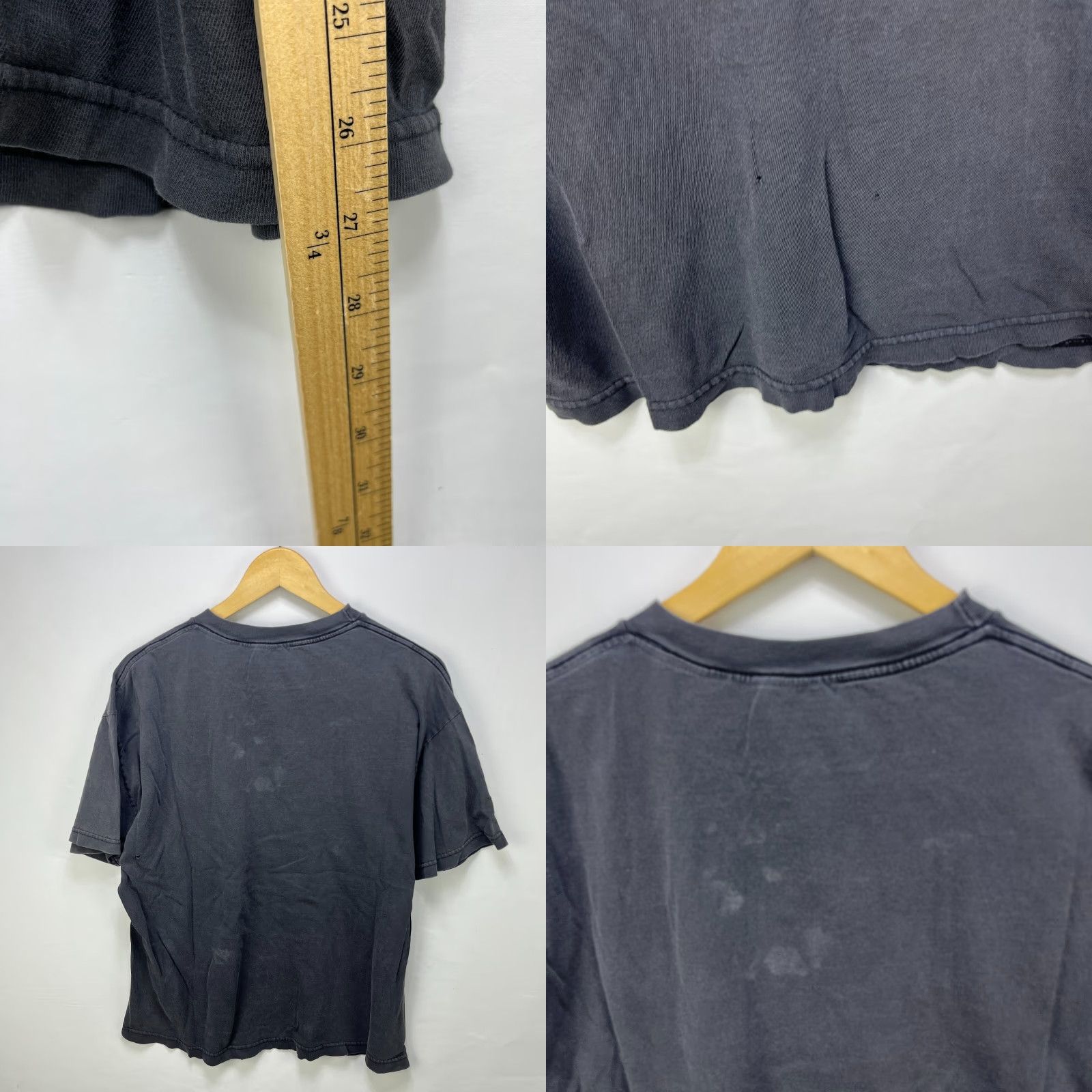 Vintage VINTAGE 90s Sun Faded Statement Comedy Funny T-Shirt Large XL Men Black Size US L / EU 52-54 / 3 - 8 Thumbnail