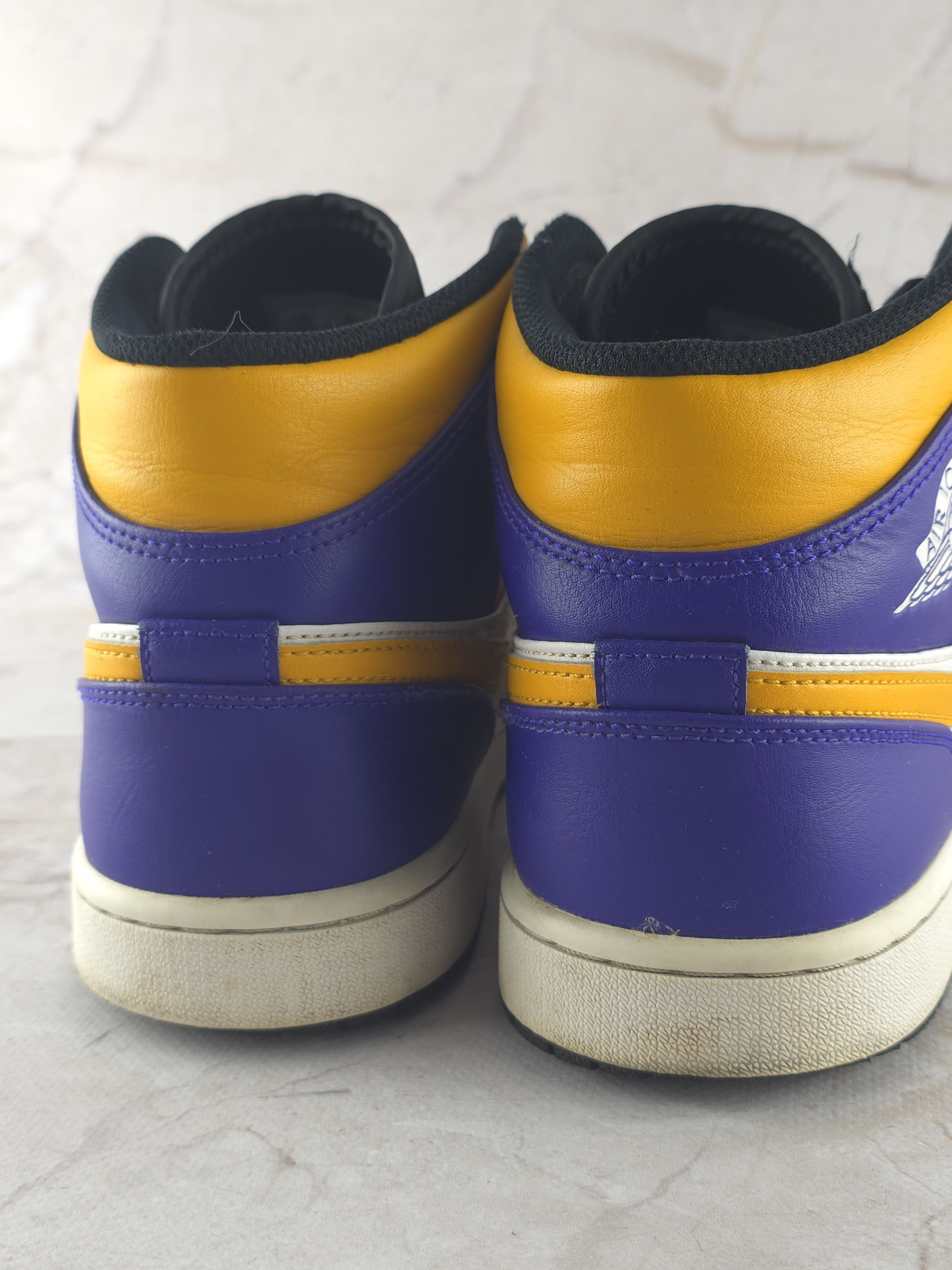Jordan Brand Jordan 1 mid Lakers Los Angeles Lakers size 44,5 EU Size US 11 / EU 44 - 8 Thumbnail