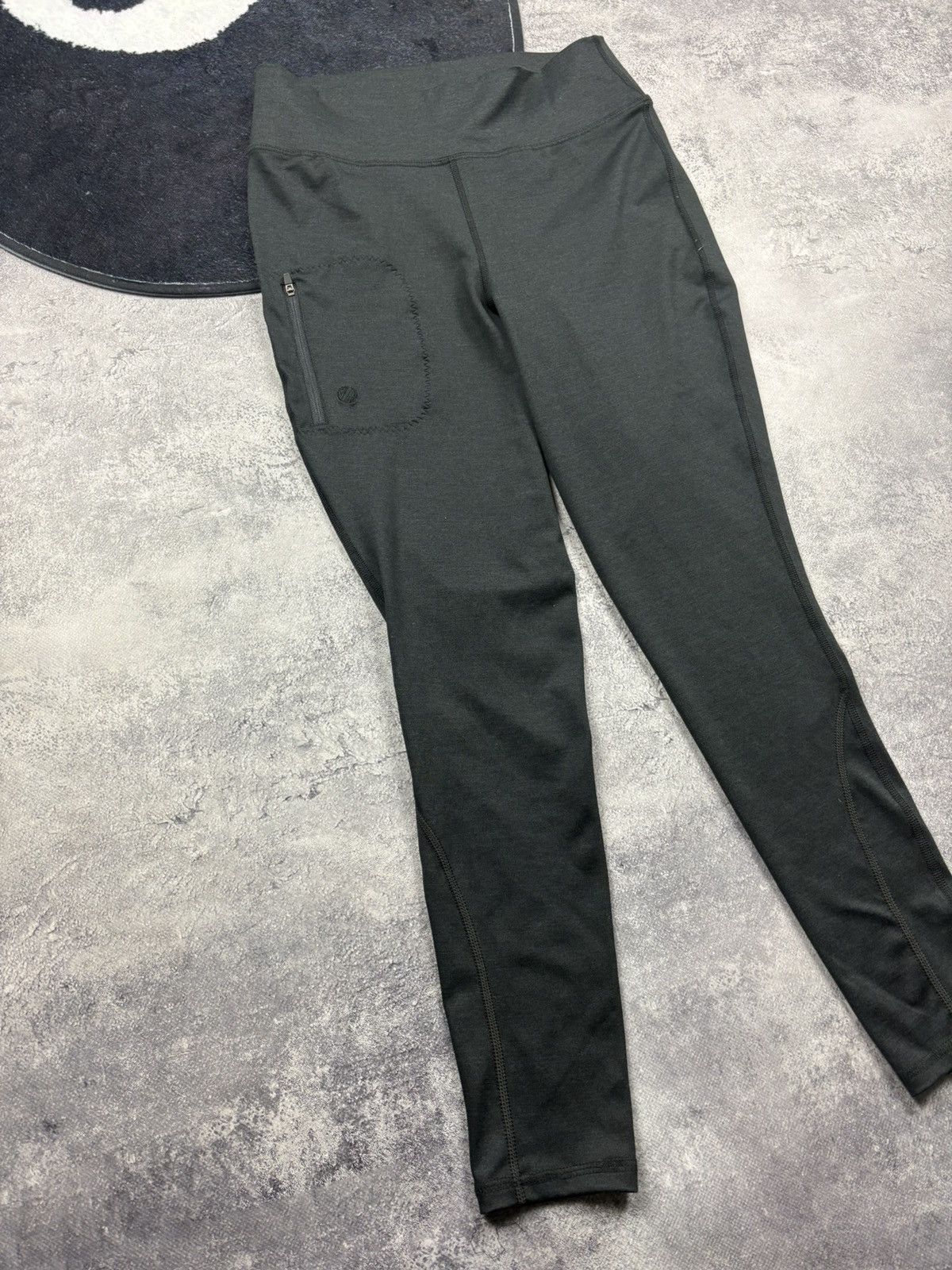 Vintage ACAI Vintage Sportswear Streetwear Skinny Pants Black Grey Size 28" / US 6 / IT 42 - 4 Thumbnail