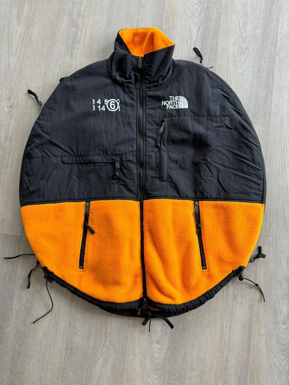 MM6 Maison Margiela x The North Face Black Nylon/Green Fleece